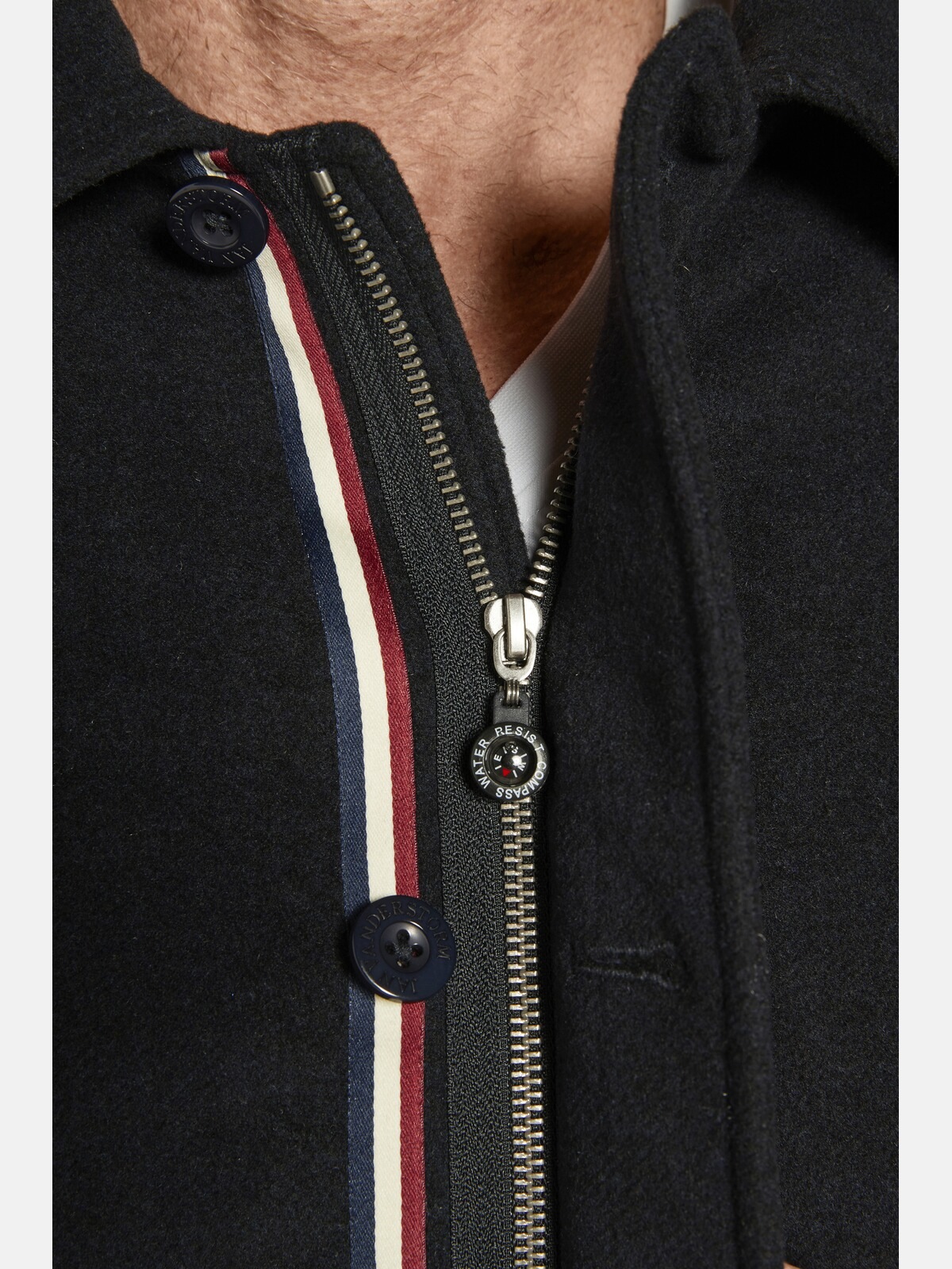 Jan Vanderstorm Allwetterjacke »Mantel NORMEN«