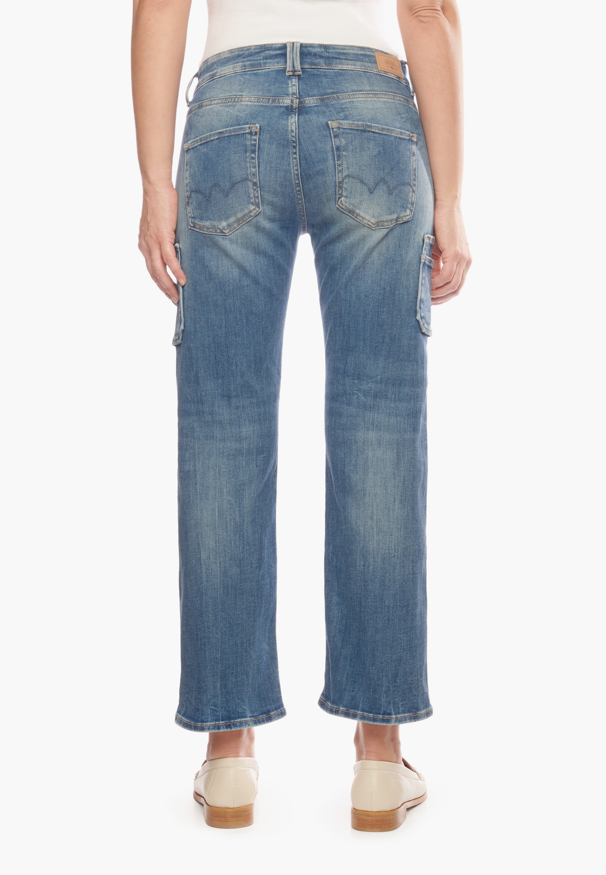 Le Temps Des Cerises Bequeme Jeans, mit modischer Waschung