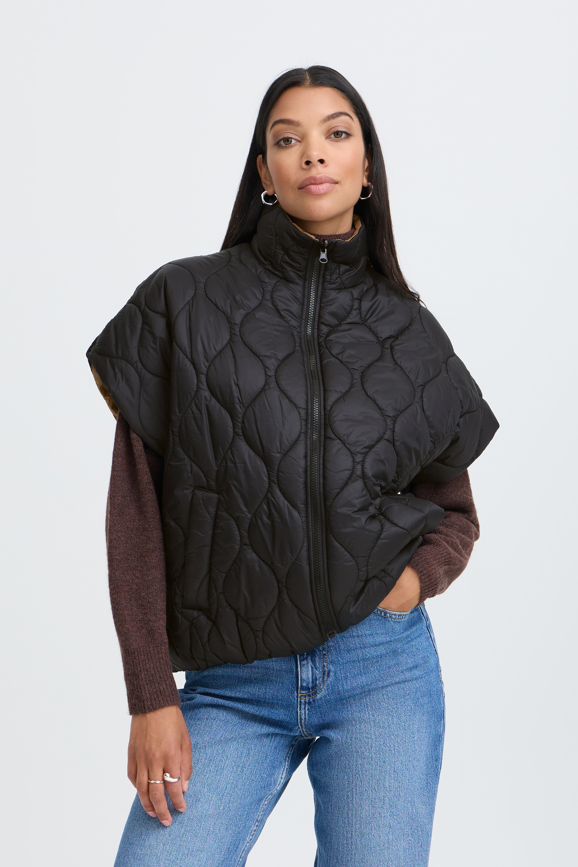 b.young Anzugweste »Damen Outdoor-Weste BYBERTA«