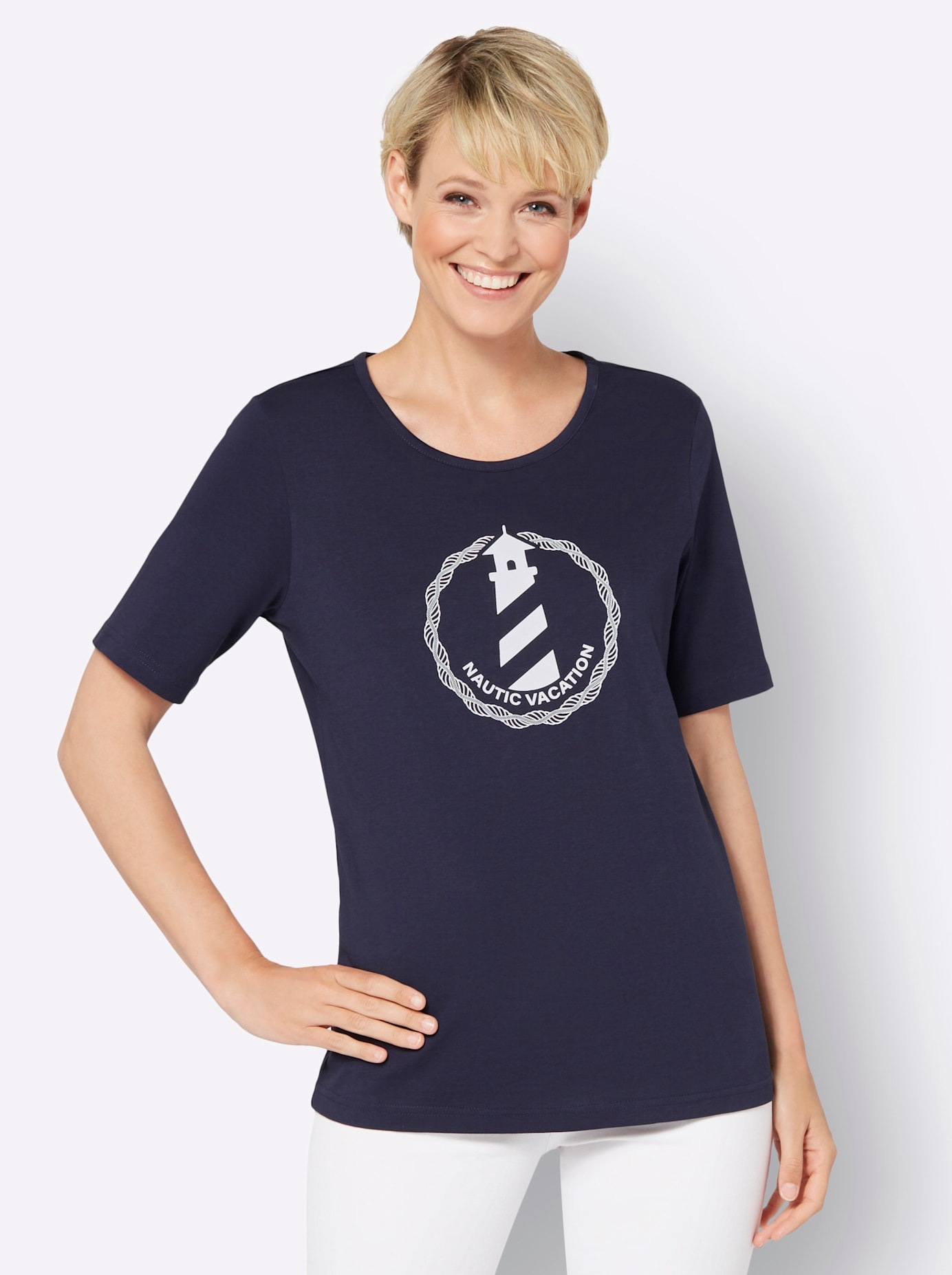 Classic Basics Kurzarmshirt "Kurzarm-Shirt" 1 Stk. tlg. günstig online kaufen