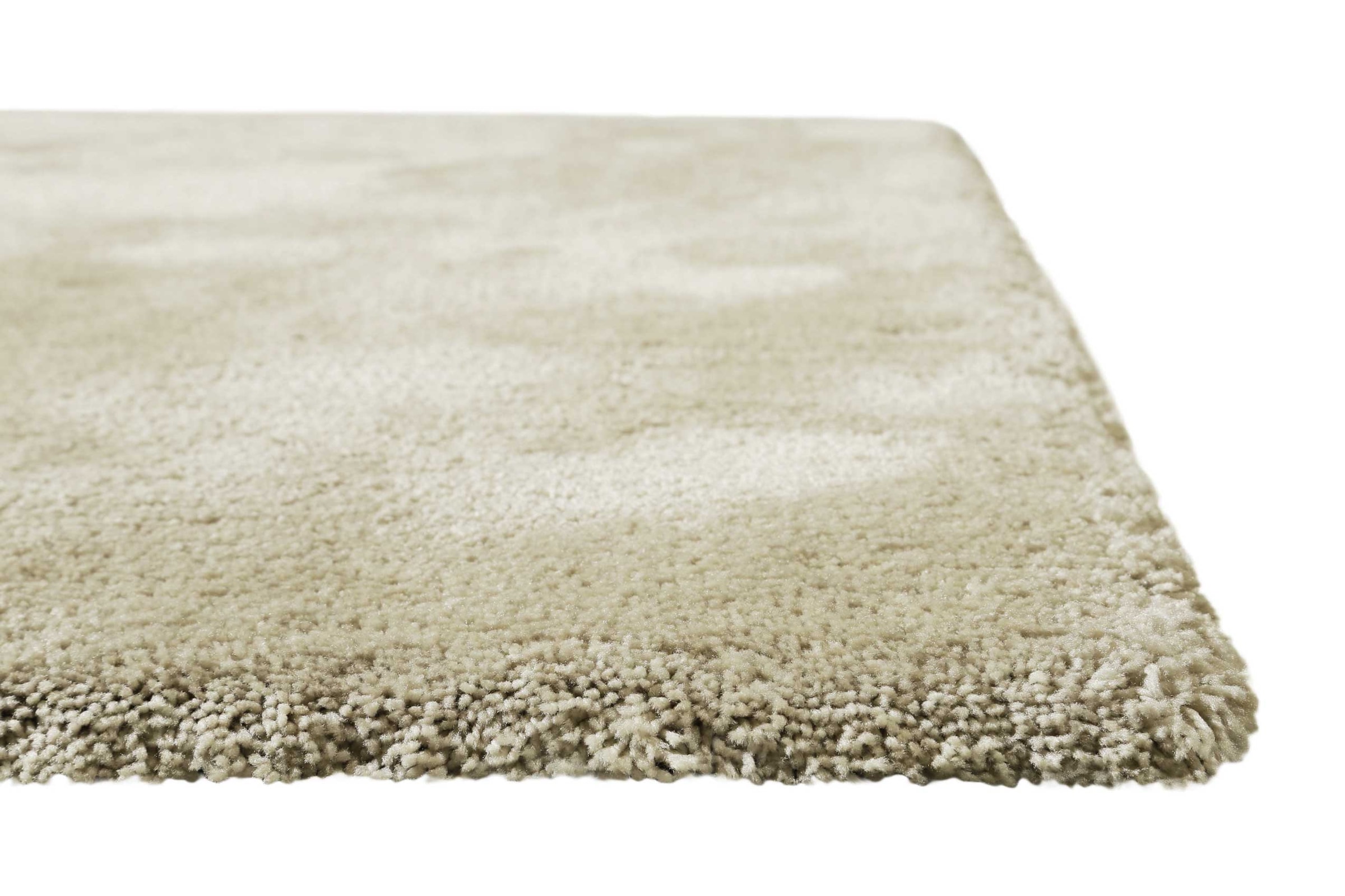 Homie Living Teppich »Pisa«, rund, 25 mm Höhe, Hochflor, Microfaser, uni, weich, Shaggy, Wohnzimmer, Schlafzimmer