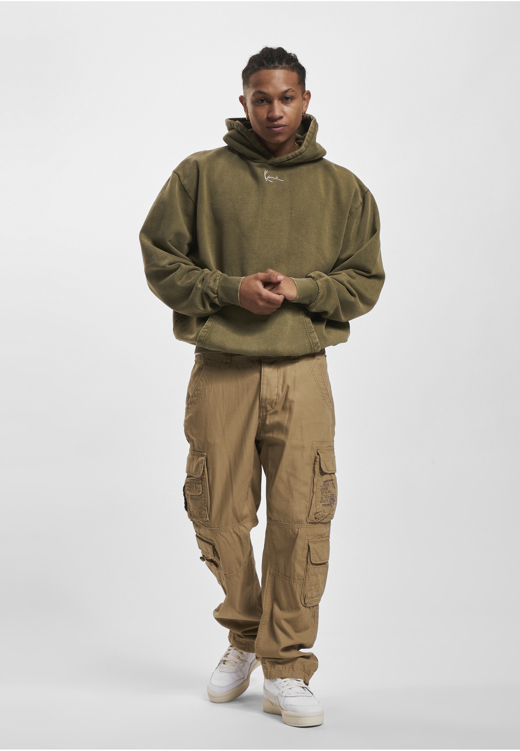 Karl Kani Kapuzenpullover »Karl Kani Herren KM234-058-2 KK Small Signature Os Heavy Sweat« 1 Stk.