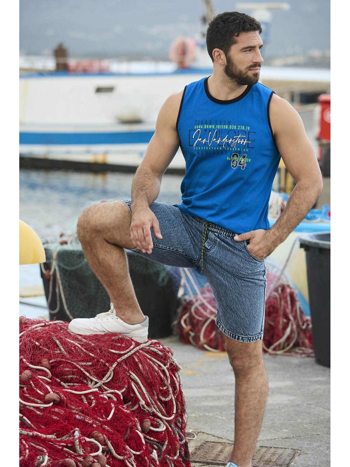 Jan Vanderstorm Muskelshirt »Tanktop FRODEWIN«