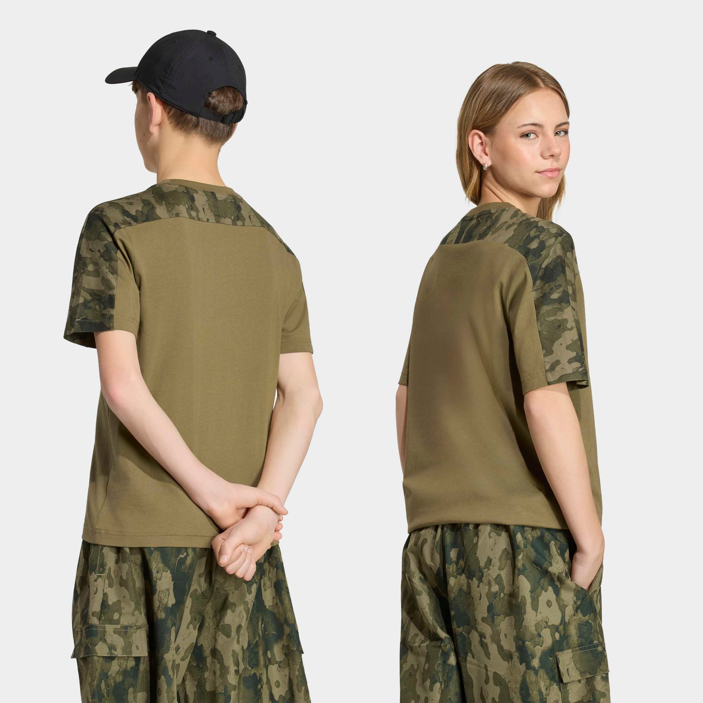 adidas Sportswear T-Shirt »SEASONAL ESSENTIALS KIDS BAUMWOLL-, CAMOUFLAGE«