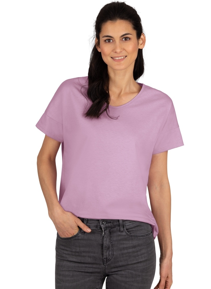 Trigema T-Shirt »TRIGEMA mit BAUR | V-Ausschnitt« für T-Shirt kaufen Oversize