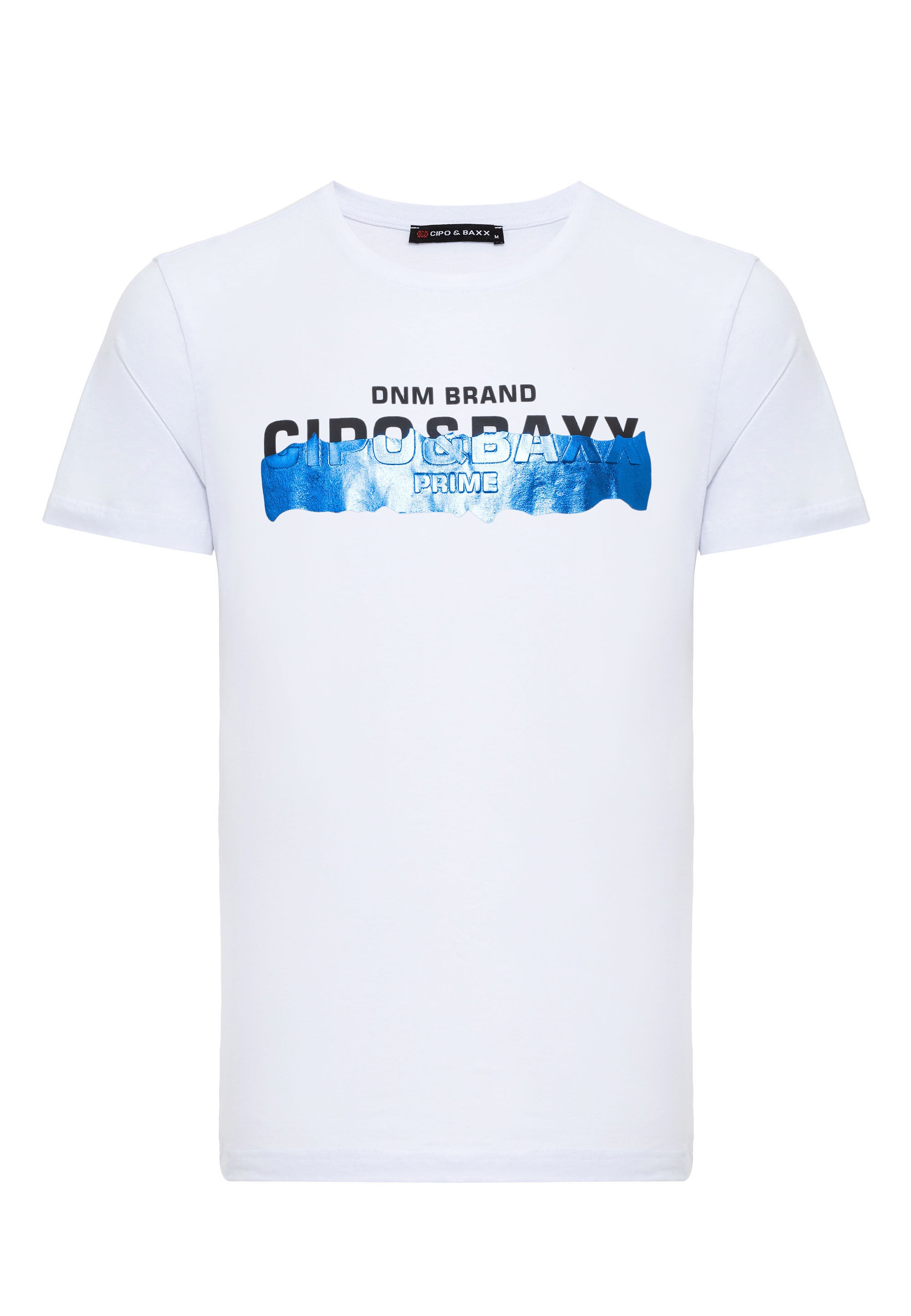 Cipo & Baxx T-Shirt »T-Shirt«, mit Rundhals-Ausschnitt