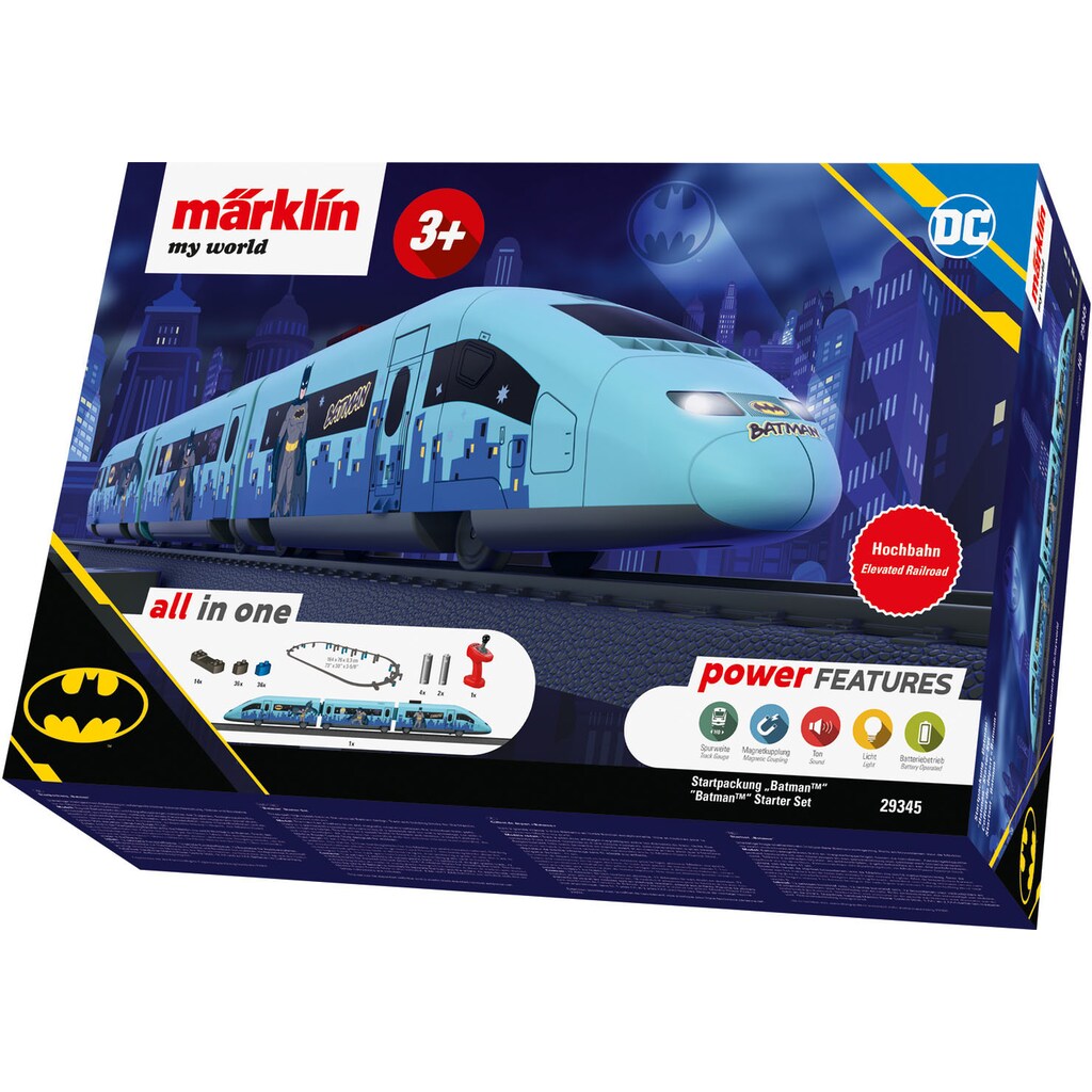 Märklin Modelleisenbahn-Set »Märklin my world - Startpackung Batman - 29345«