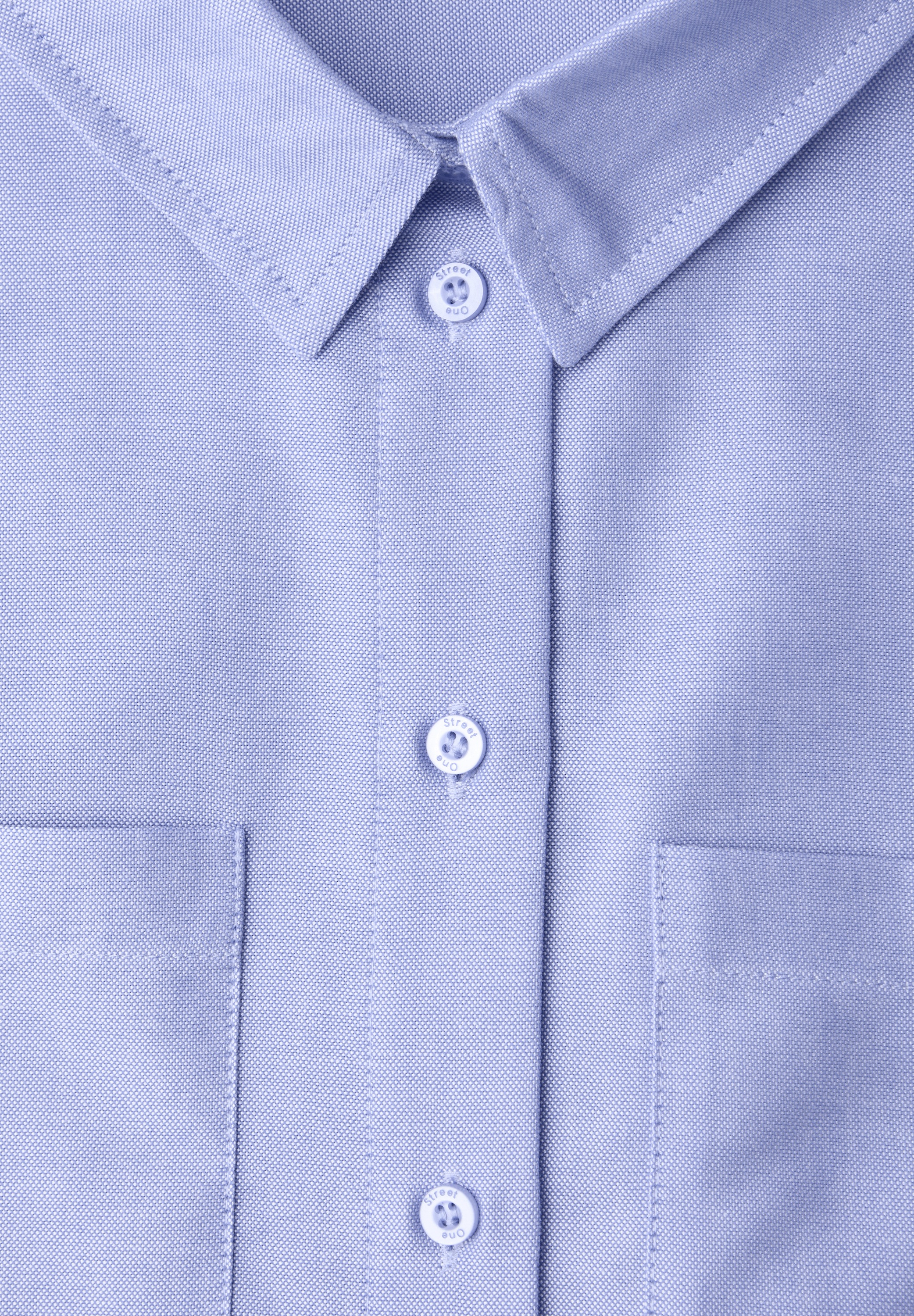 STREET ONE Hemdbluse mit Knopfleiste