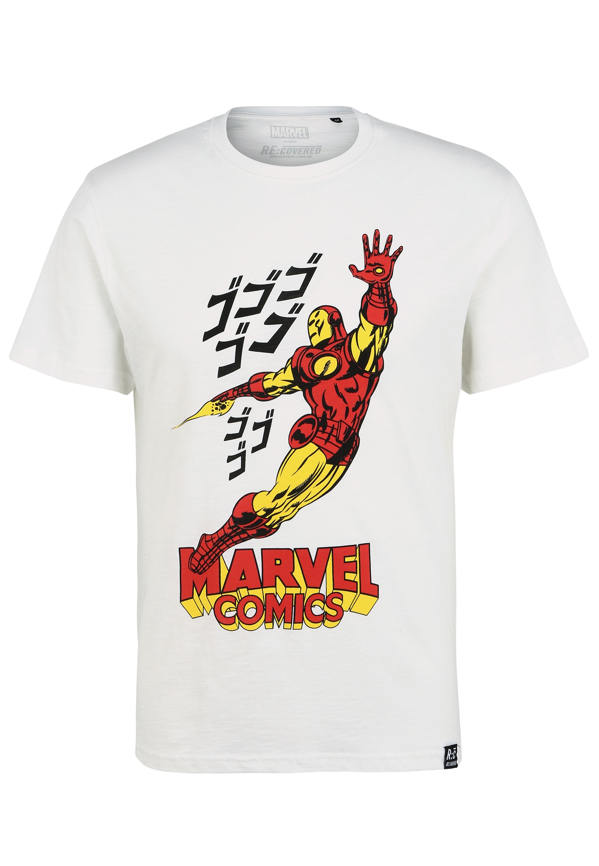 Recovered T-Shirt "Marvel Comics Iron Man Japan", mit angesagtem Iron Man J günstig online kaufen