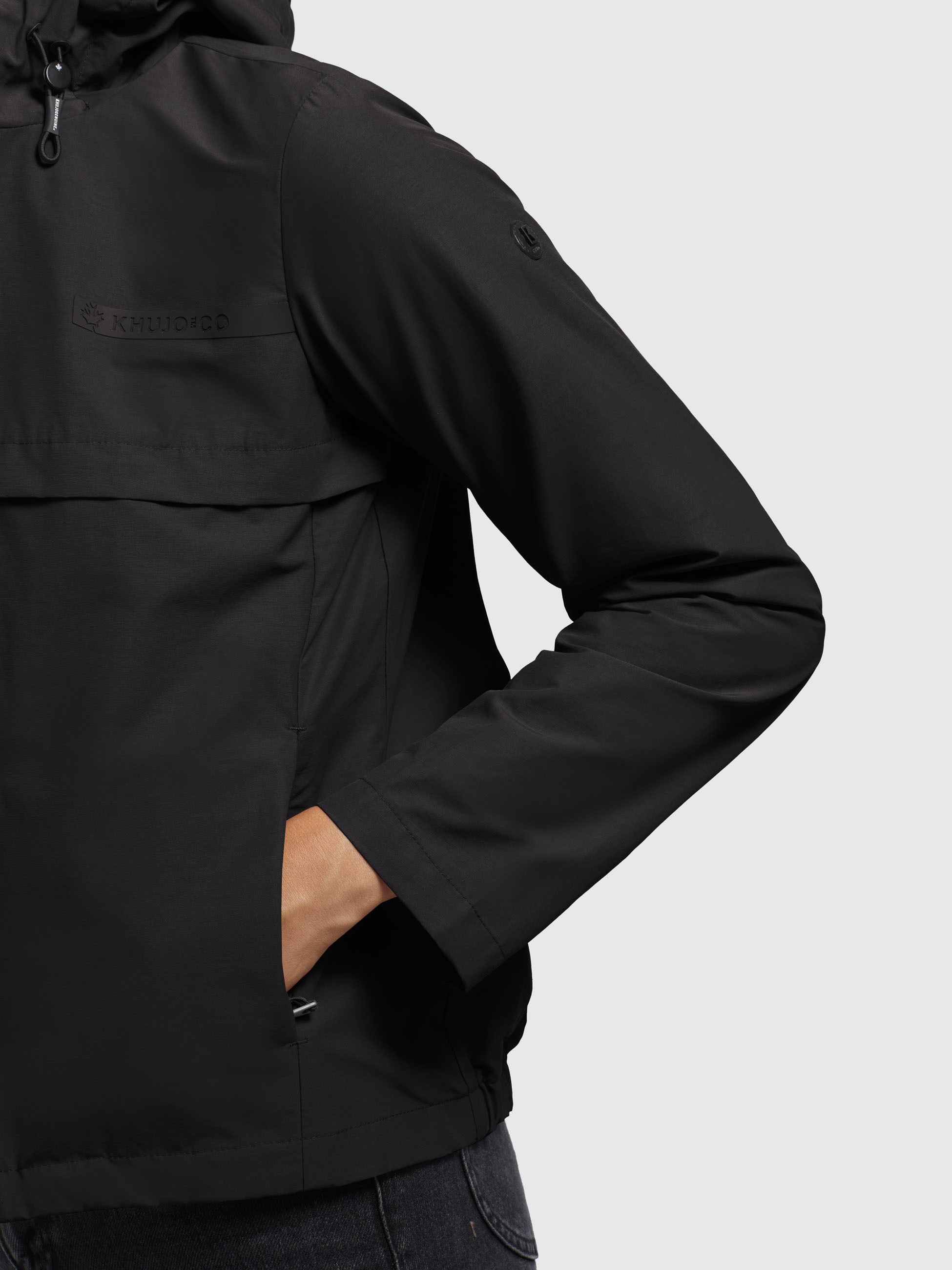 khujo Anorak »TIEMA«, mit Kapuze
