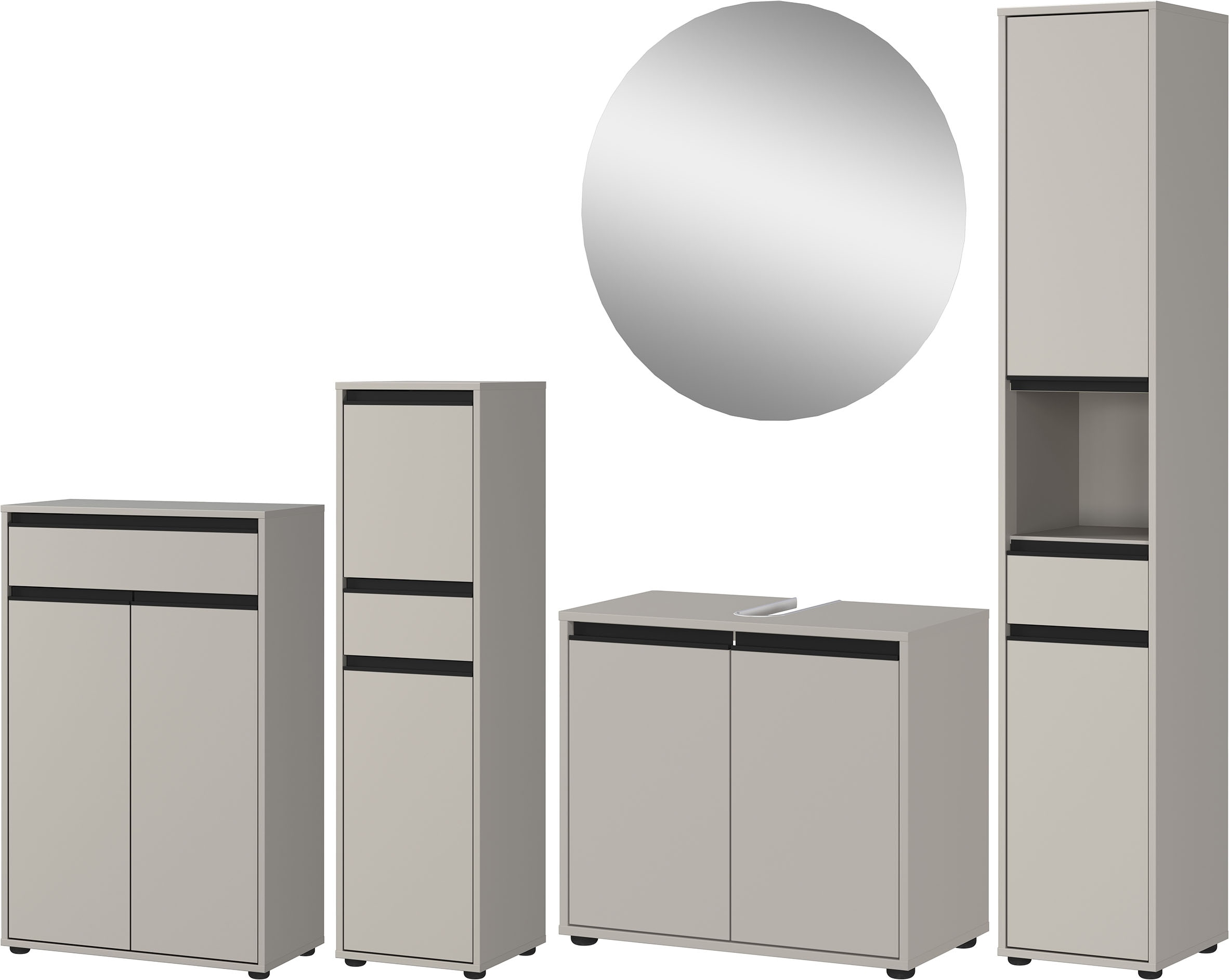 GERMANIA Badmöbel-Set "Lemont" 5 Stk. tlg. günstig online kaufen