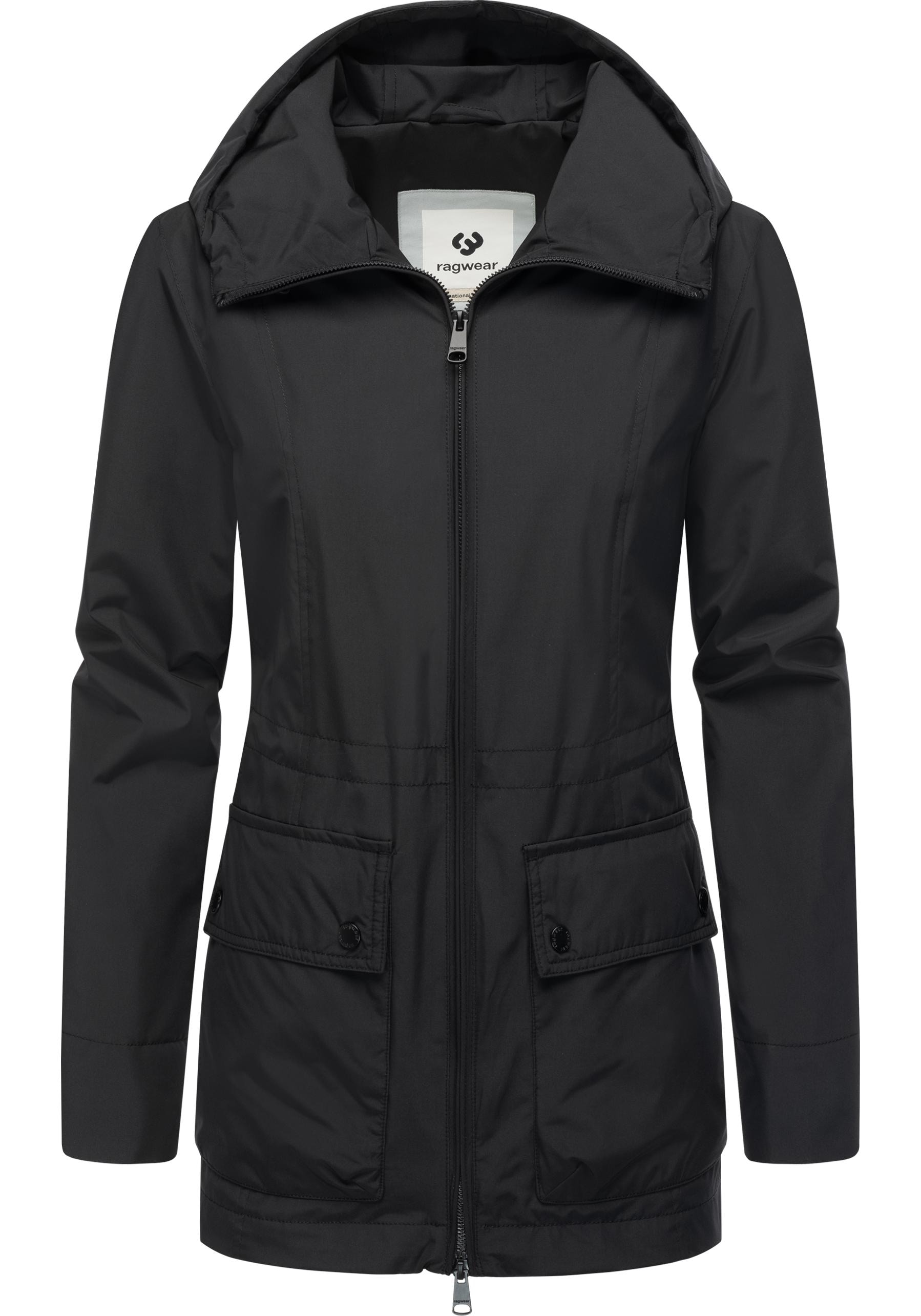 Ragwear Funktionsjacke »Monadetta A«, mit Kapuze, Wasserdichte und atmungsaktive Übergangsjacke mit Kapuze