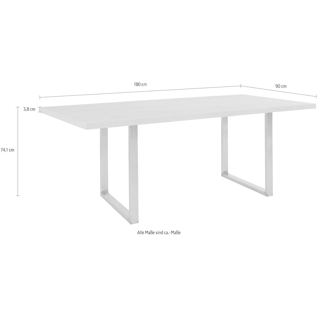 FORTE Esstisch, Breite 180 cm