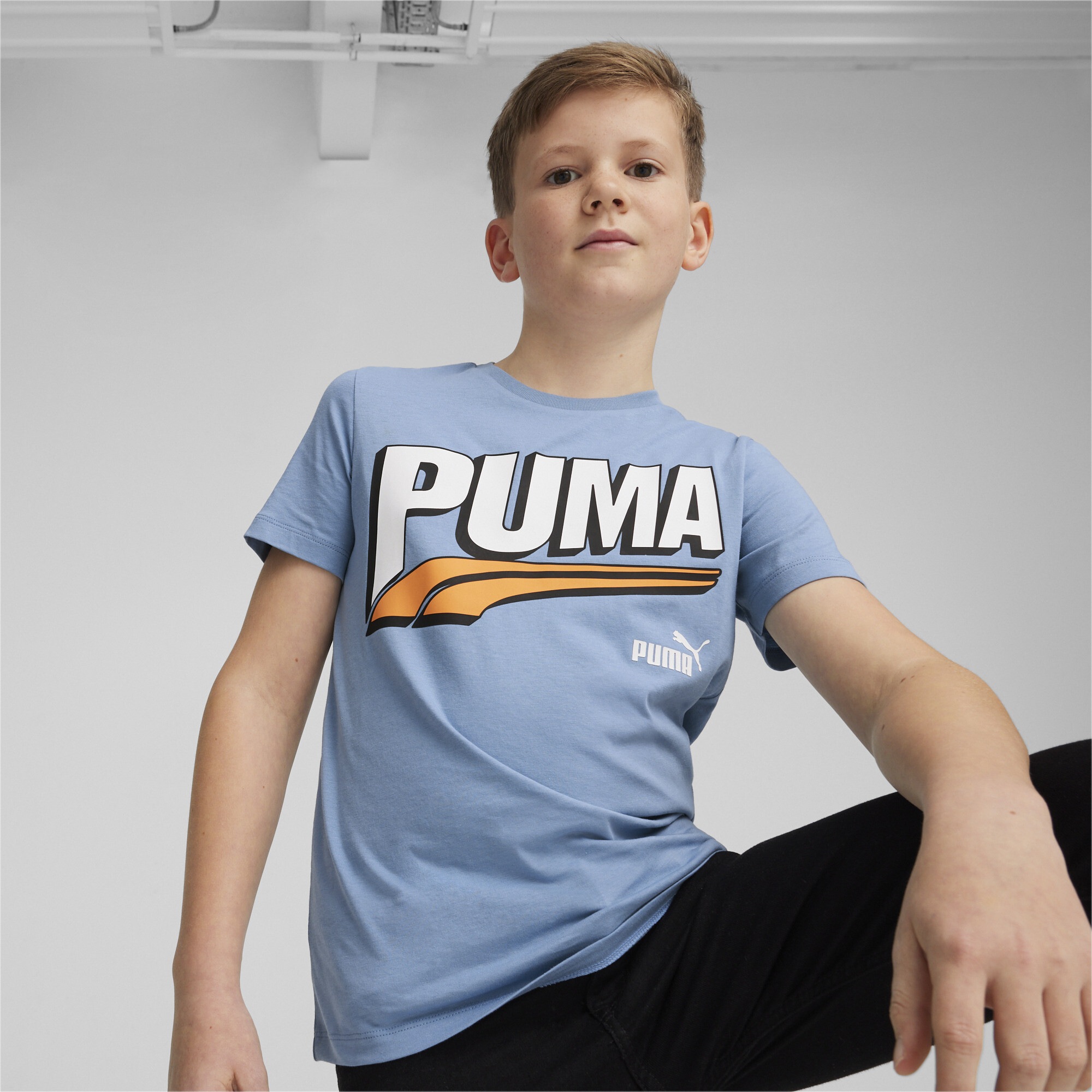 PUMA T-Shirt »ESS+ MID 90s Graphic T-Shirt Jungen Jungen«