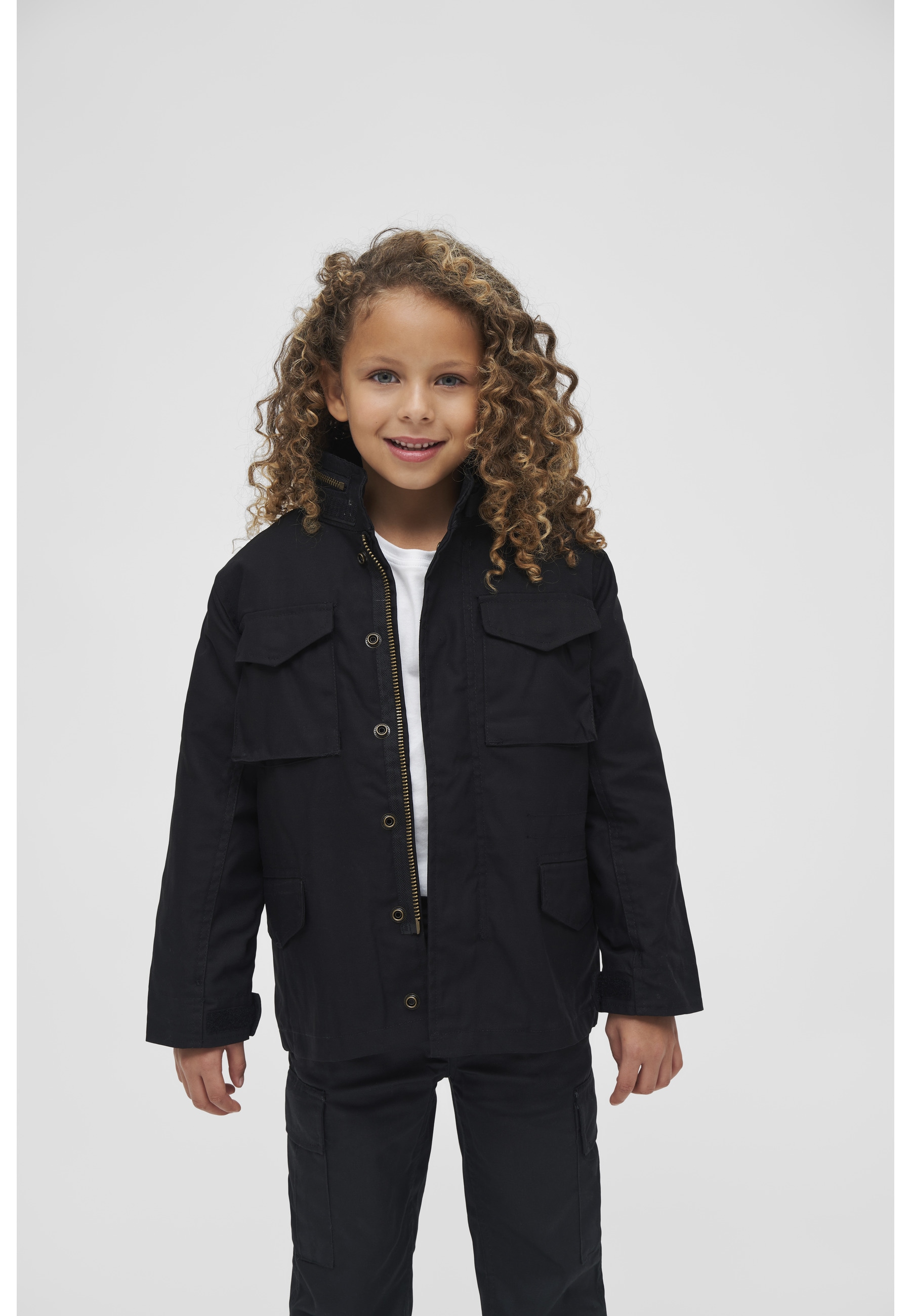 Brandit Parka »Brandit Herren Kids M65 Standard Jacket« 1 Stk. tlg. ohne Kapuze