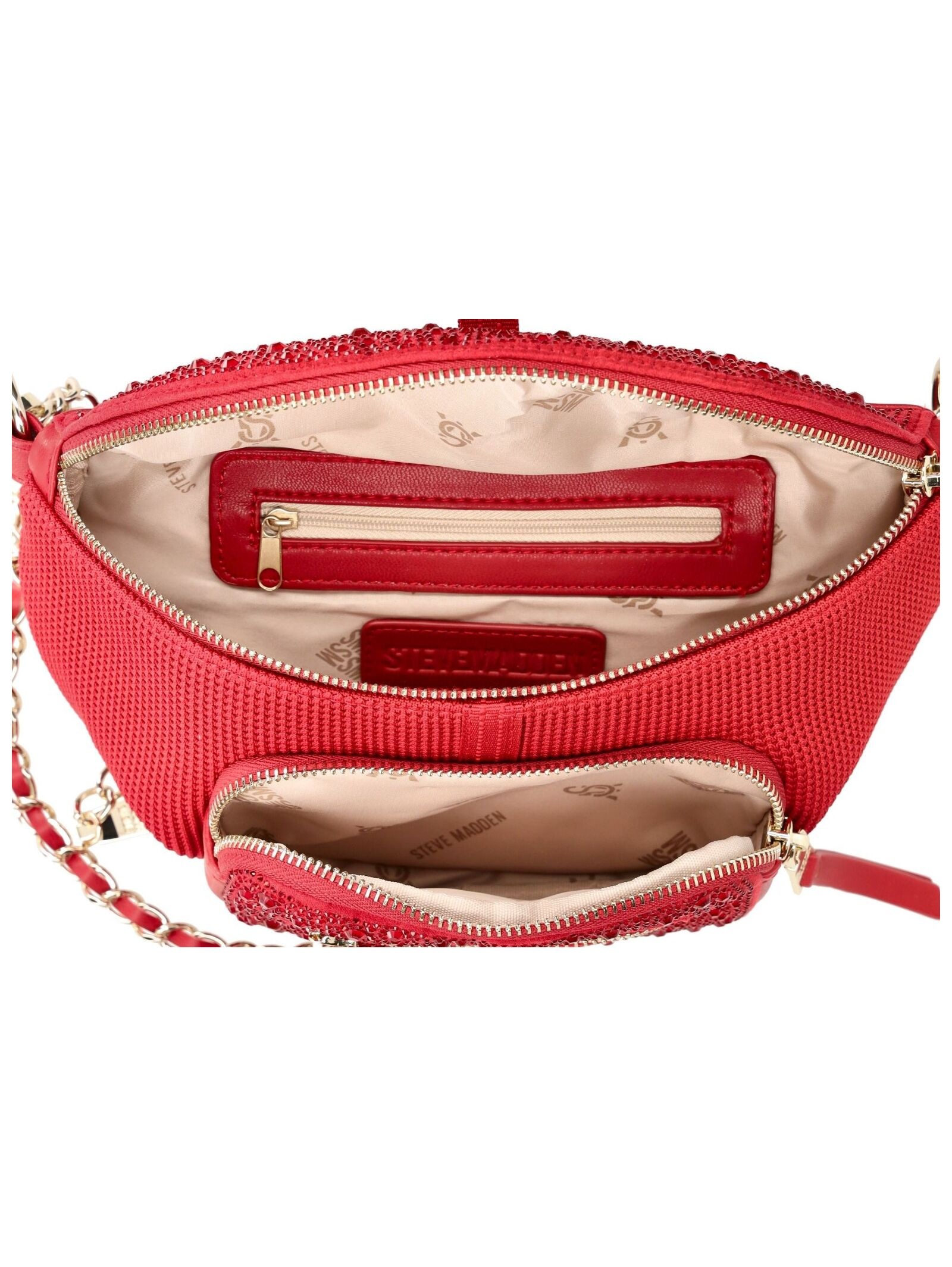 STEVE MADDEN Henkeltasche »STEVE MADDEN Taschen Lederimitat/Textil«