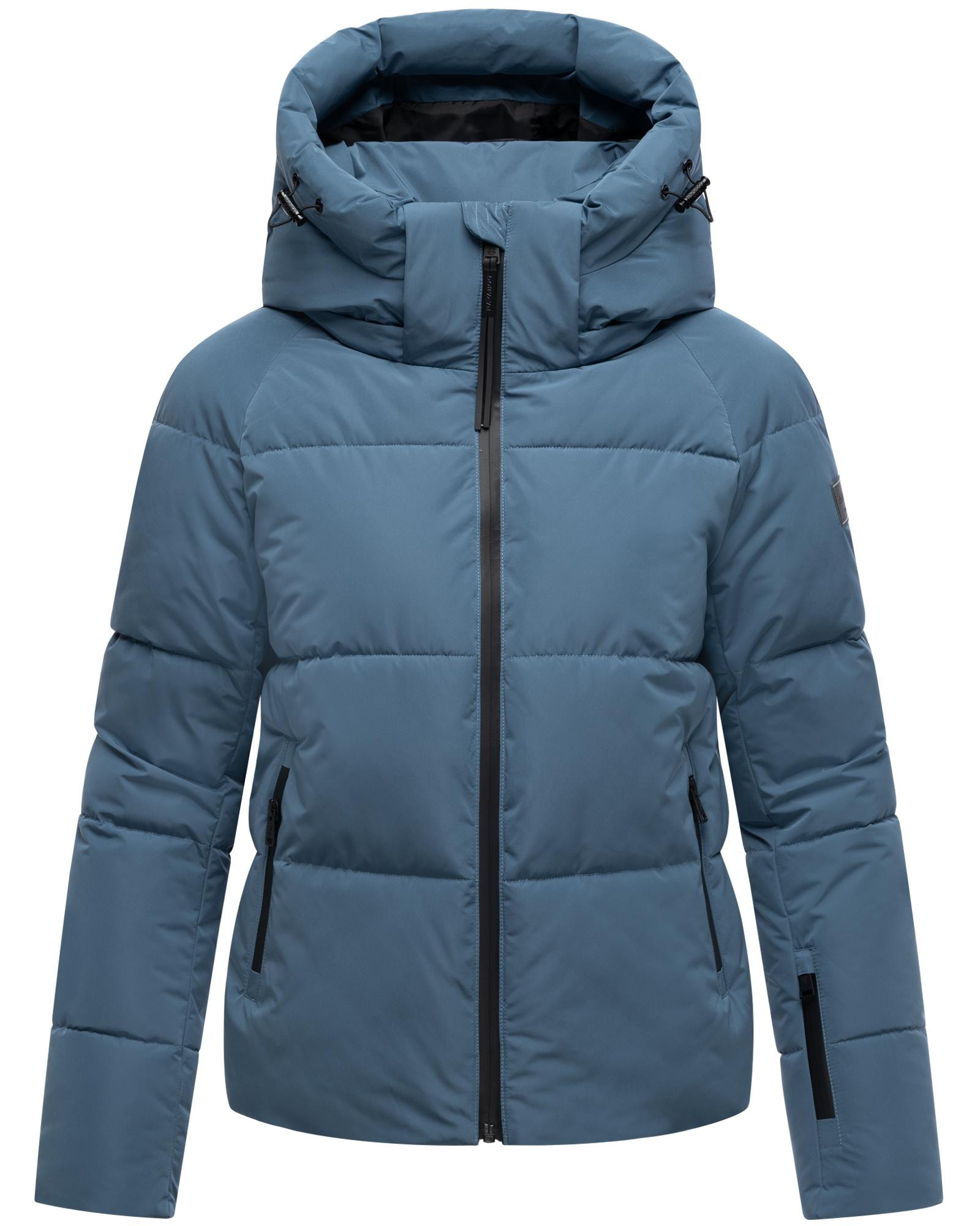 Navahoo Steppjacke »Frostherz XIV«, mit Kapuze, Kurze gesteppte Damen Winterjacke mit abnehmbarer Kapuze
