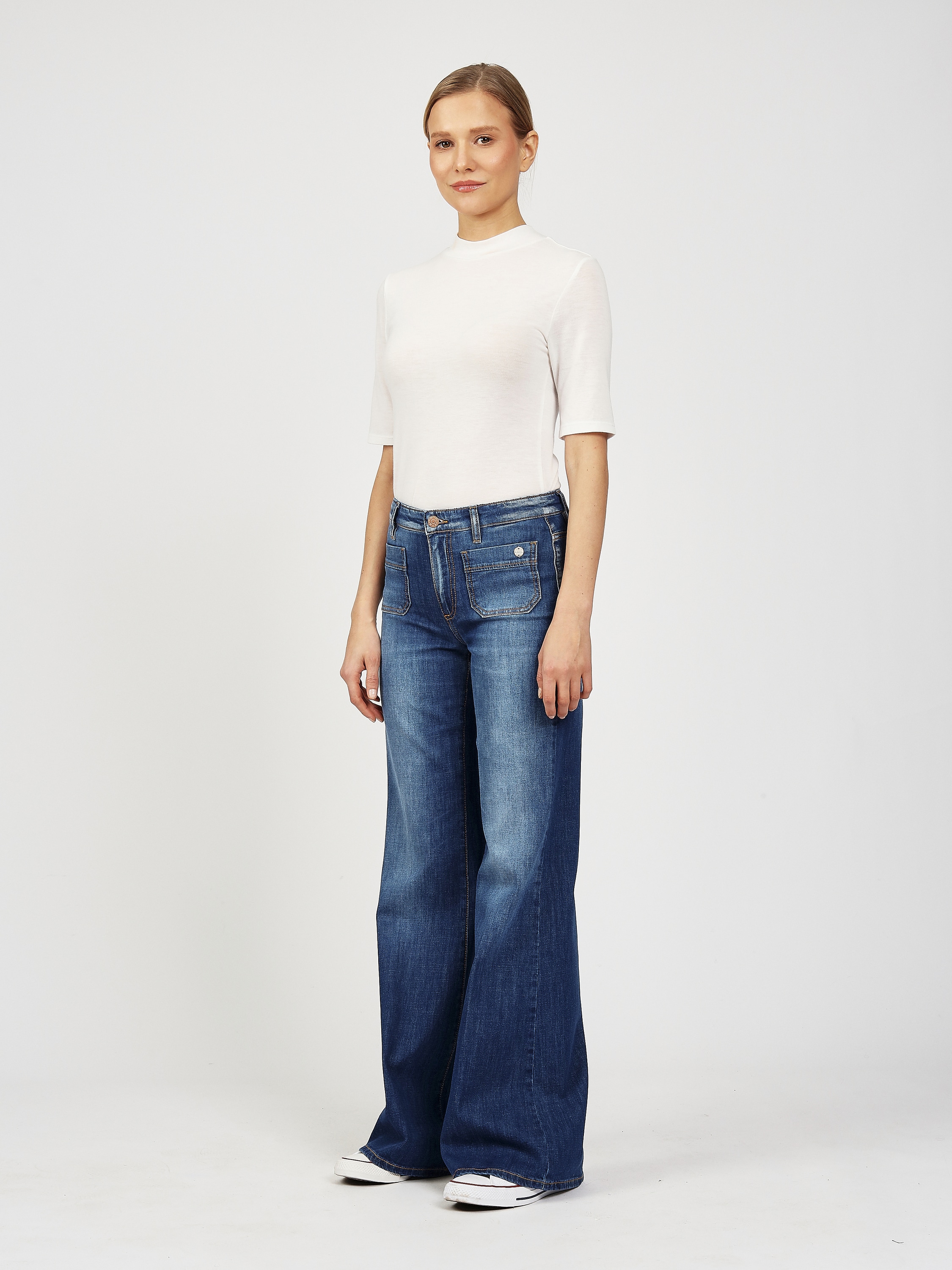 GANG Schlagjeans »GANG Jeans Wide Fit 94JESSI FLARED«