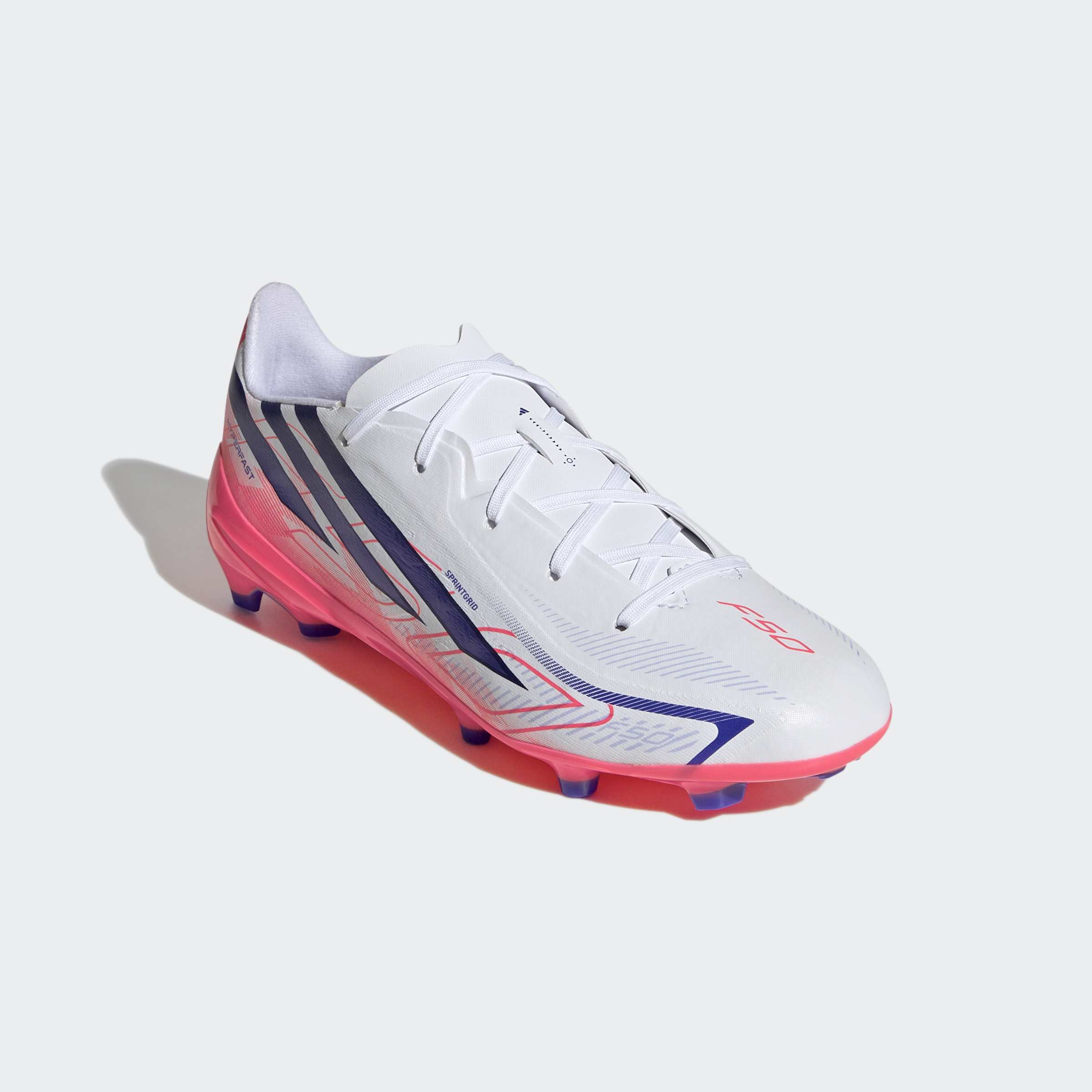 adidas Performance Fußballschuh "F50 HYPERFAST LEAGUE KIDS, FESTE BÖDEN" für Rasen und feste Böden, Jugendliche & Kinder, gespielt bei der WM