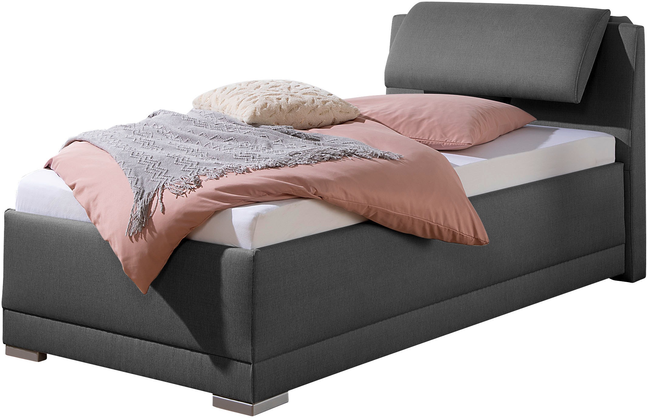 Thumbnail - Maintal Polsterbett "Oderzo" inkl. Bettkasten, Kopfteilverstellung, Matratzen in H2 oder H3 wählbar