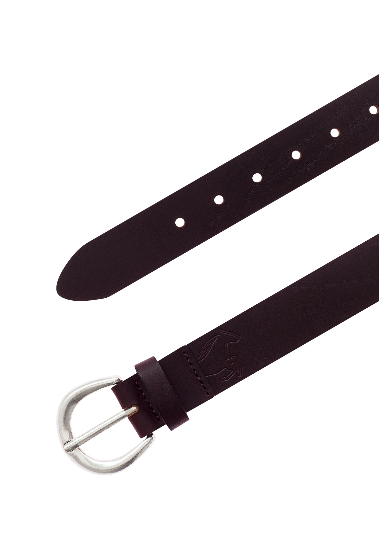 Thumbnail - MUSTANG Ledergürtel 1 Stk. Schließe in poliertem Silber, 3,5 cm breit