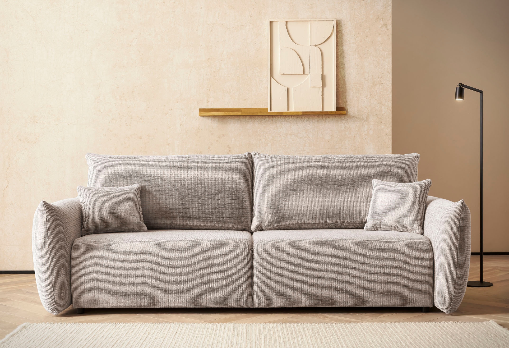 INOSIGN 3-Sitzer »MAVAS Schlafsofa su Bettkast...