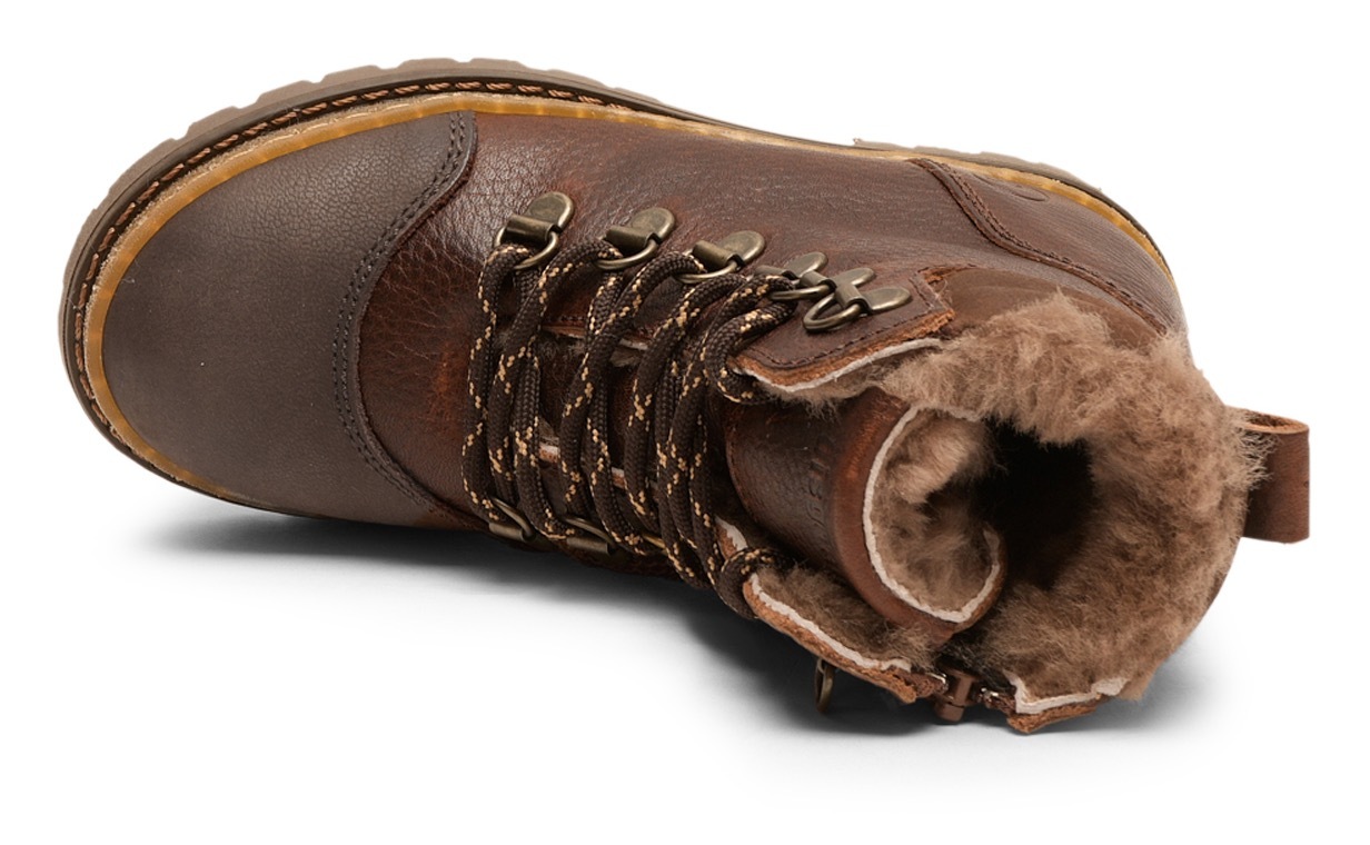 Bisgaard Winterboots »gert lamb«, Winterstiefel, Schnürstiefel, Kinderstiefel mit kuscheliger Lammwolle