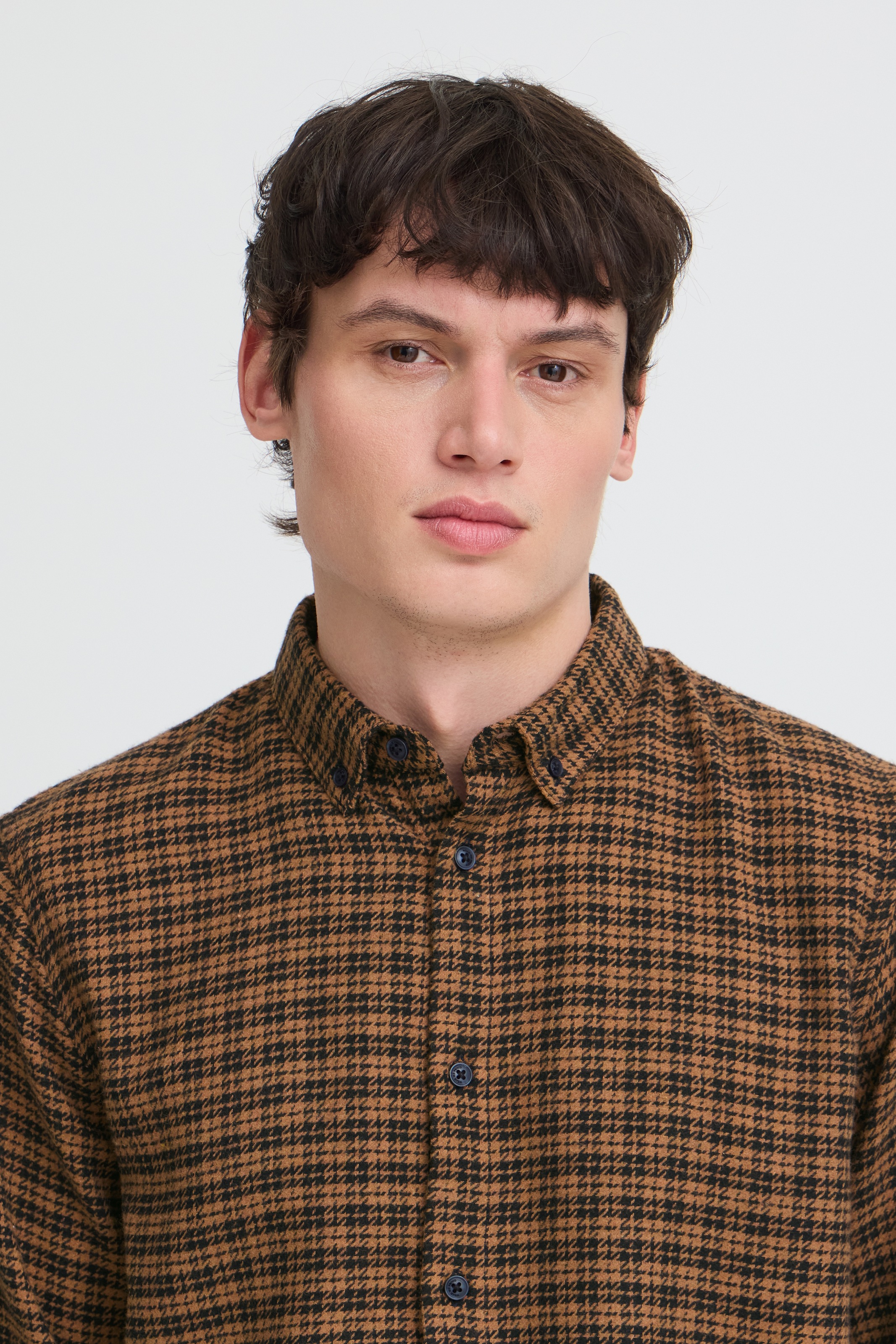 Blend Langarmhemd »BHCLARK SHIRT« Materialmix, regular fit