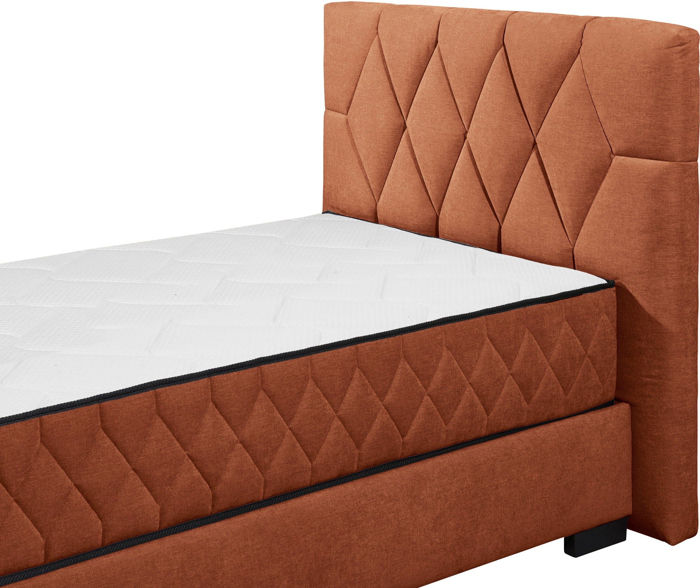ED EXCITING DESIGN Boxbett »Nagol«, mit Bettkasten, mit Wendematratze, erhältlich in verschiedenen Breiten
