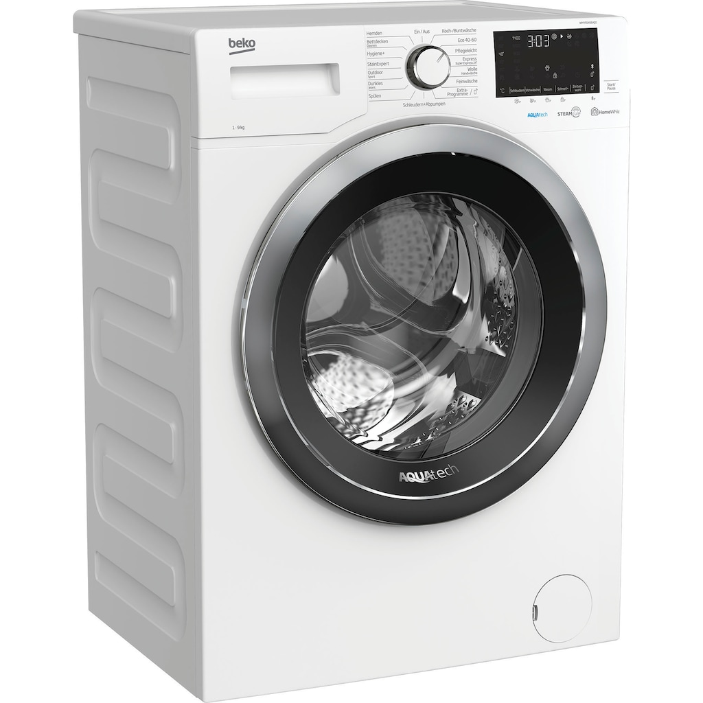 BEKO Waschmaschine »WMY91466AQ1«, WMY91466AQ1, 9 kg, 1400 U/min