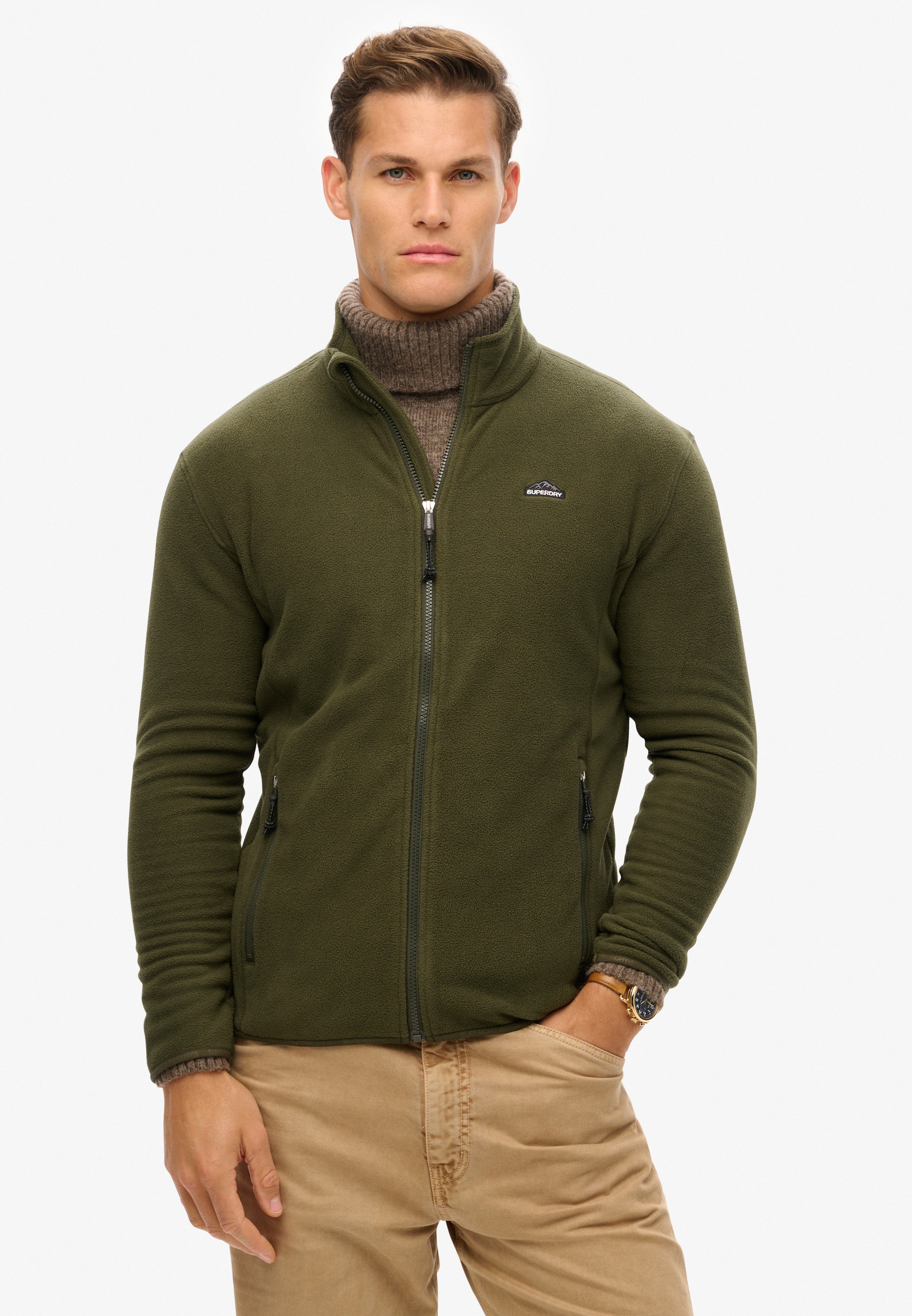 Superdry Sweatshirt "POLAR FLEECE FULL ZIP" günstig online kaufen