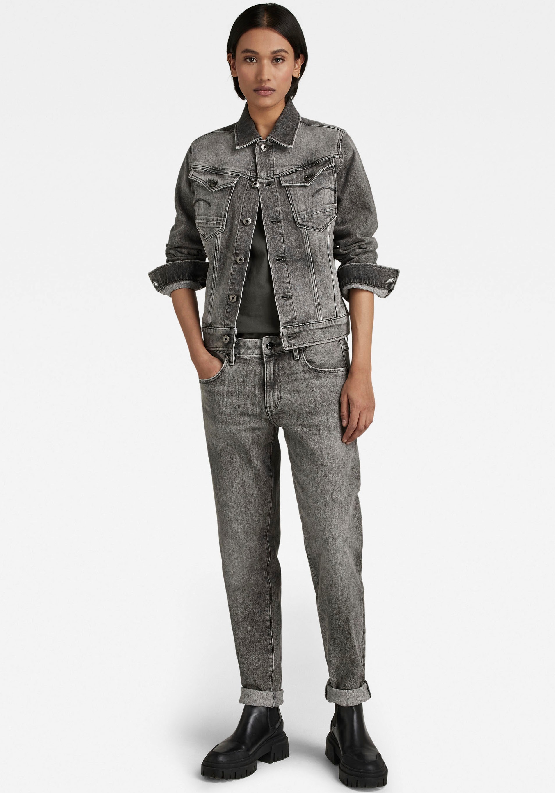 G-Star RAW Jeansjacke für Ösenknöpfen | »Arc mit bestellen aufgesetzten mit BAUR 3D jacket«, Pattentaschen