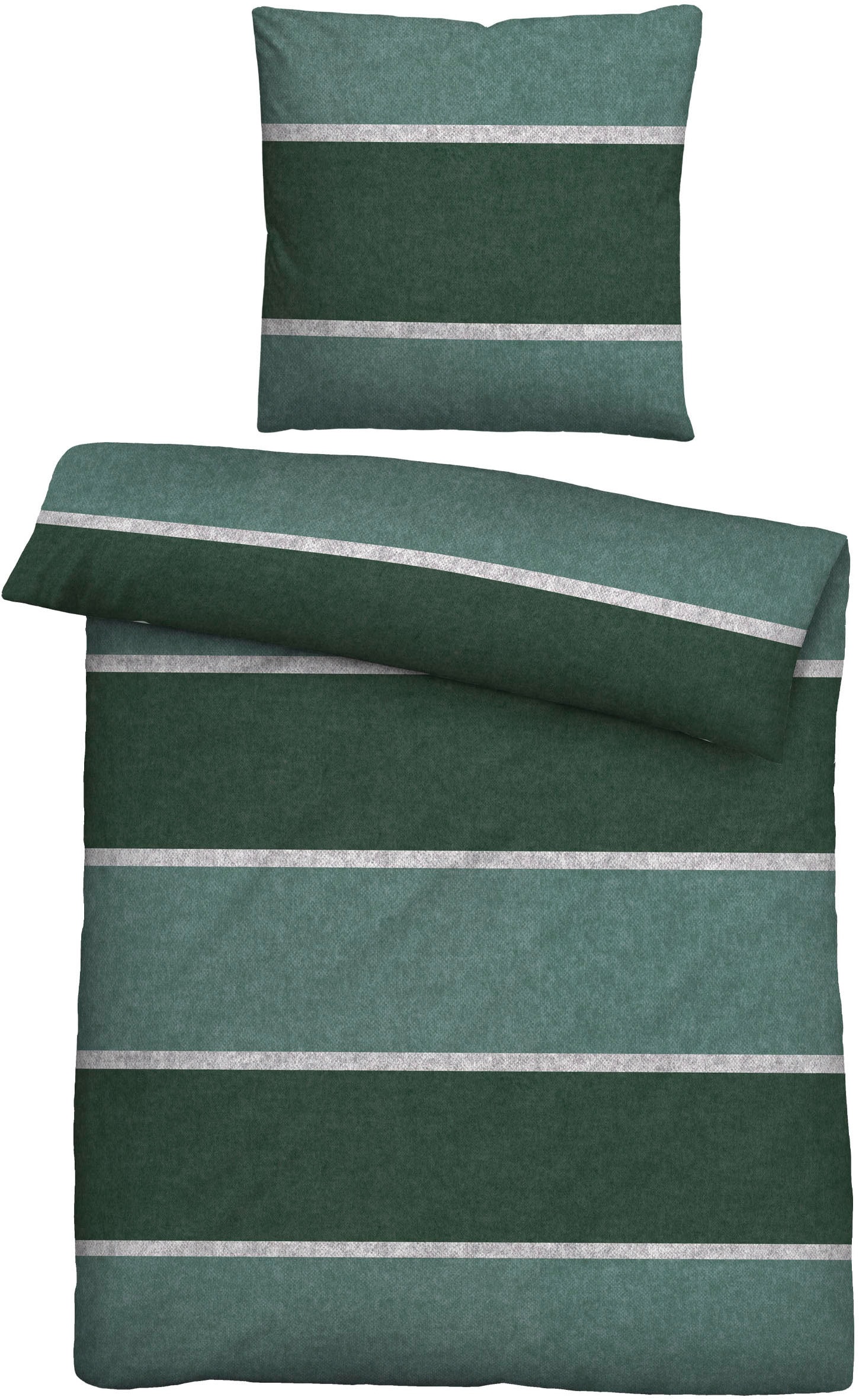 Biberna "Jonas" 2 Stk. kuschelig warm, weich, pflegeleicht, 100% Baumwolle, made in Germany