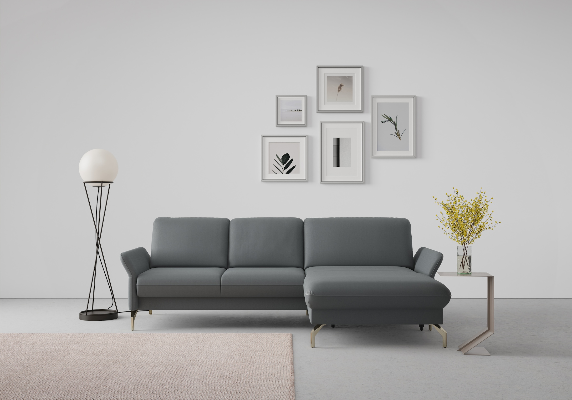 sit&more Ecksofa Fashion L-Form, wahlweise mit Kopfteilverstellung, Vorzieh günstig online kaufen