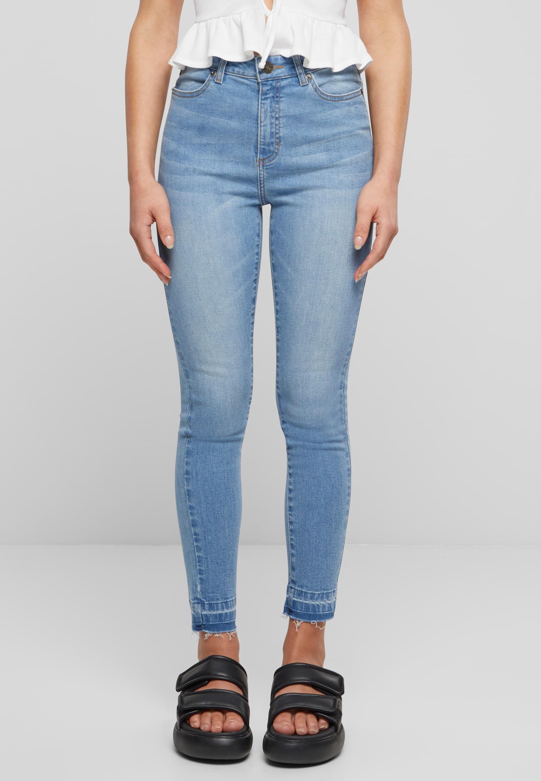 URBAN CLASSICS Bequeme Jeans »Urban Classics Damen Skinny Fit Jeans«