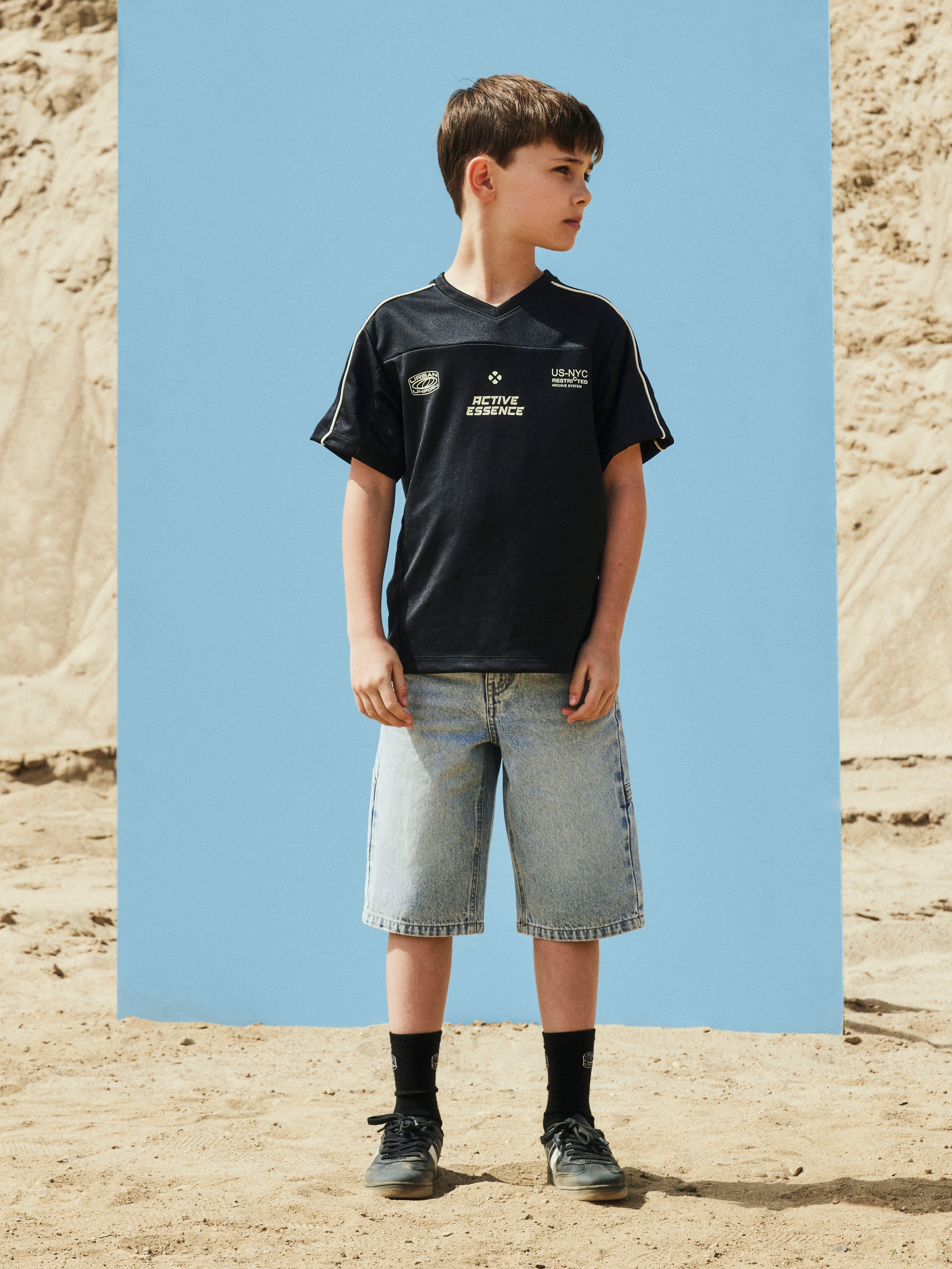 Name It Jeansbermudas »NKMRYAN BERMUDA 3800-IM NOOS« Baumwolle, Skater Fit