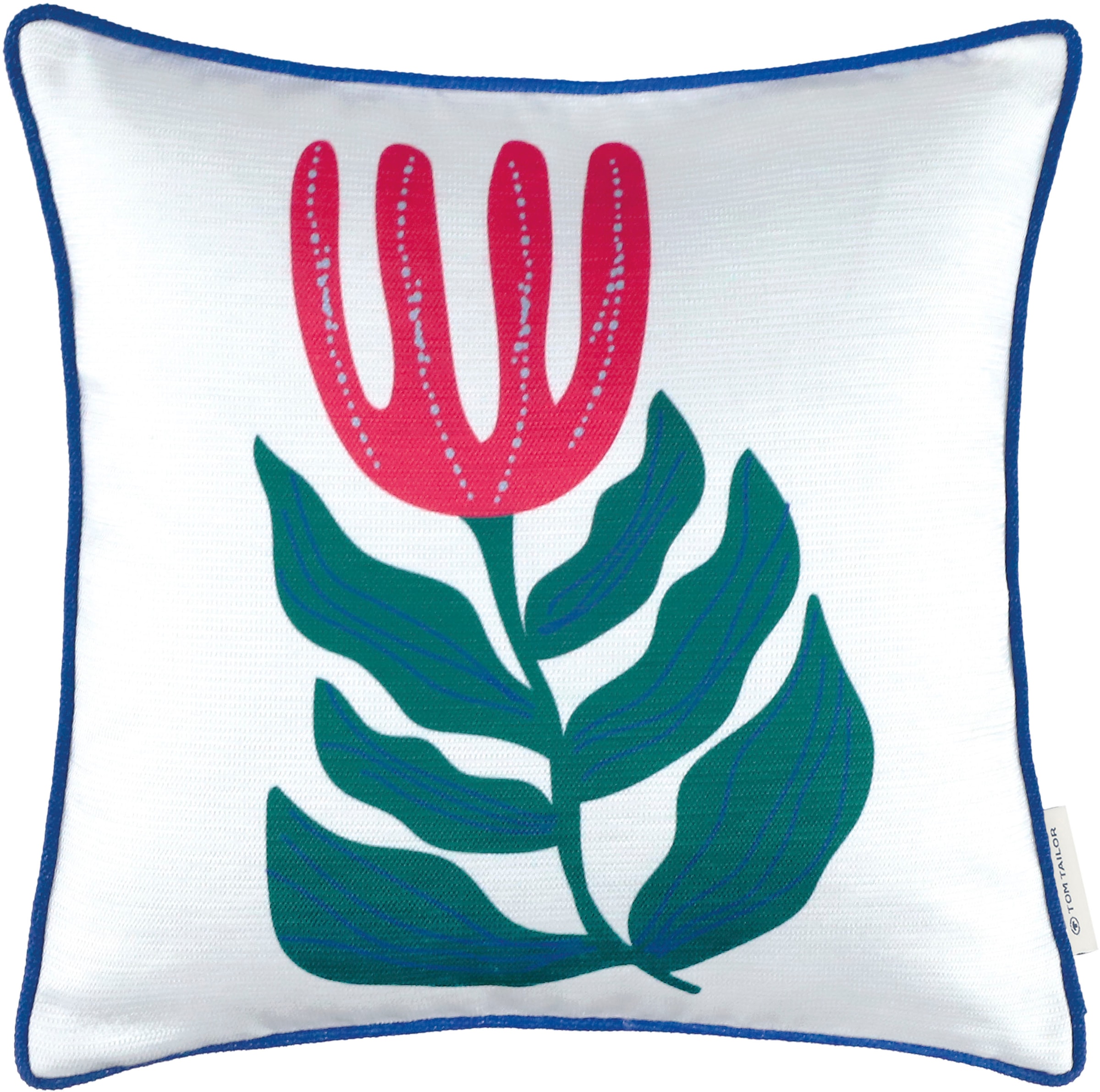 TOM TAILOR Kissenhülle "Tropical Flower" günstig online kaufen