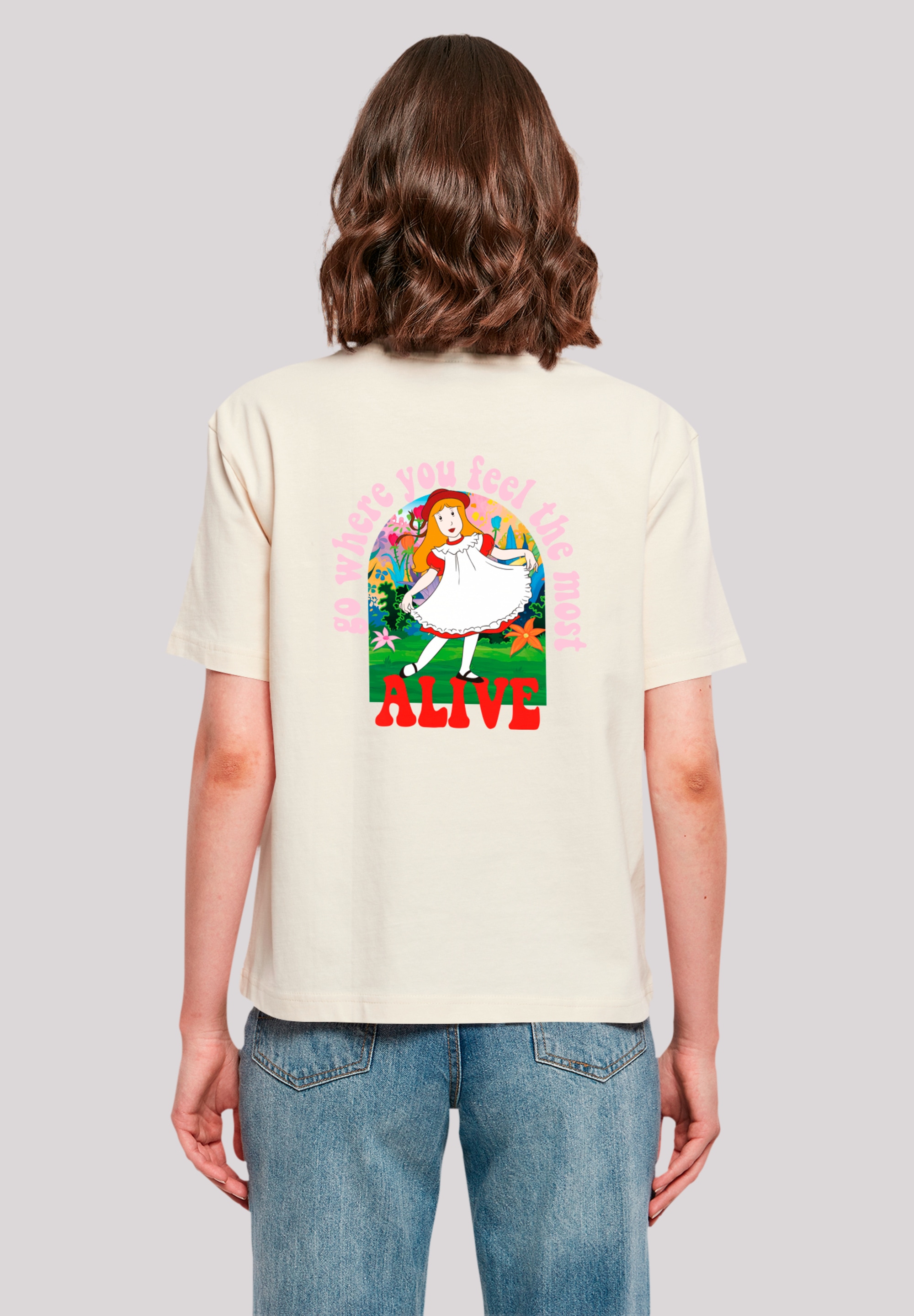 F4NT4STIC T-Shirt "Alice im Wunderland", Nostalgie, Retro Print, Kinderseri günstig online kaufen