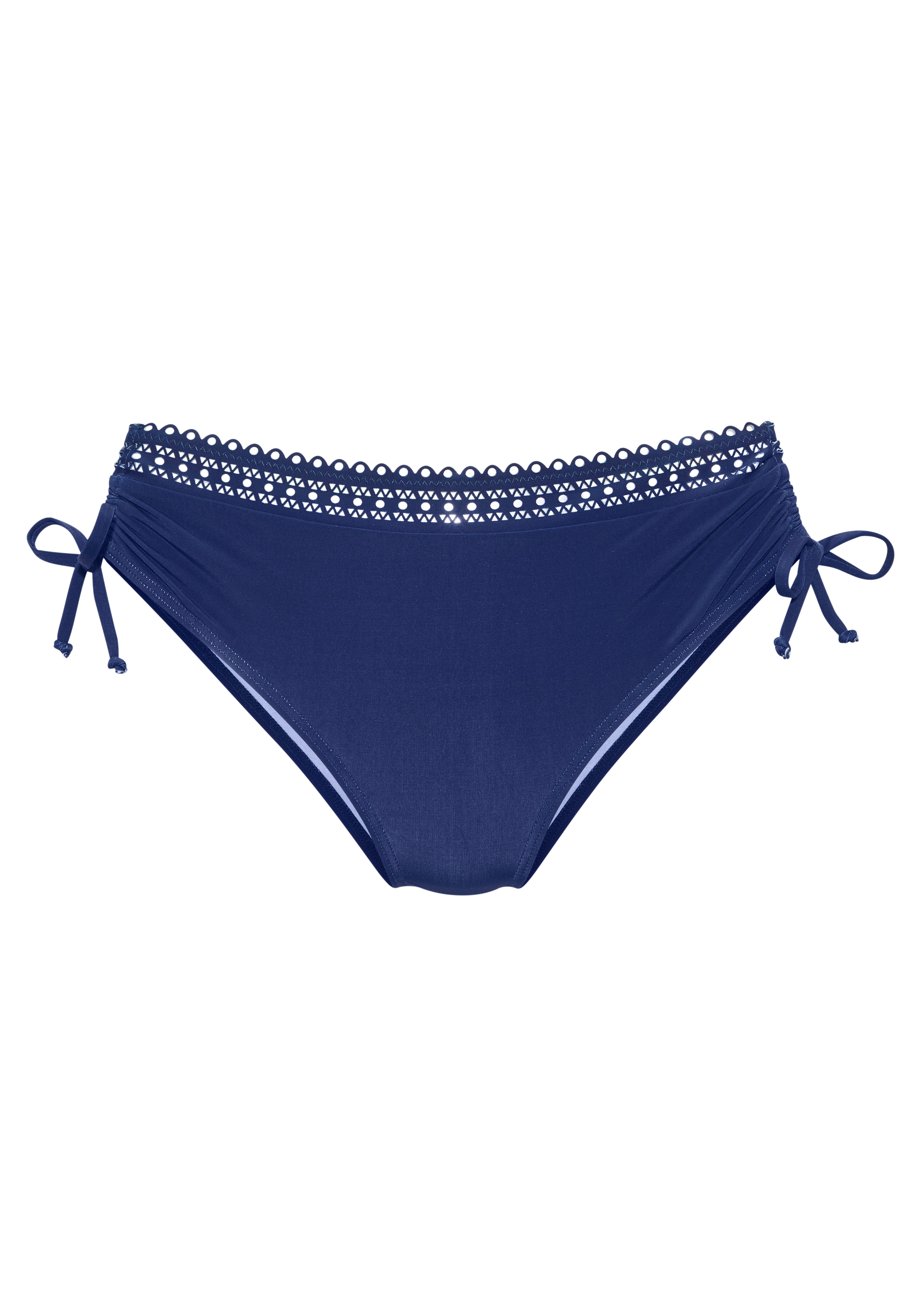 s.Oliver Bikini-Hose "Aiko" mit Häkeloptik