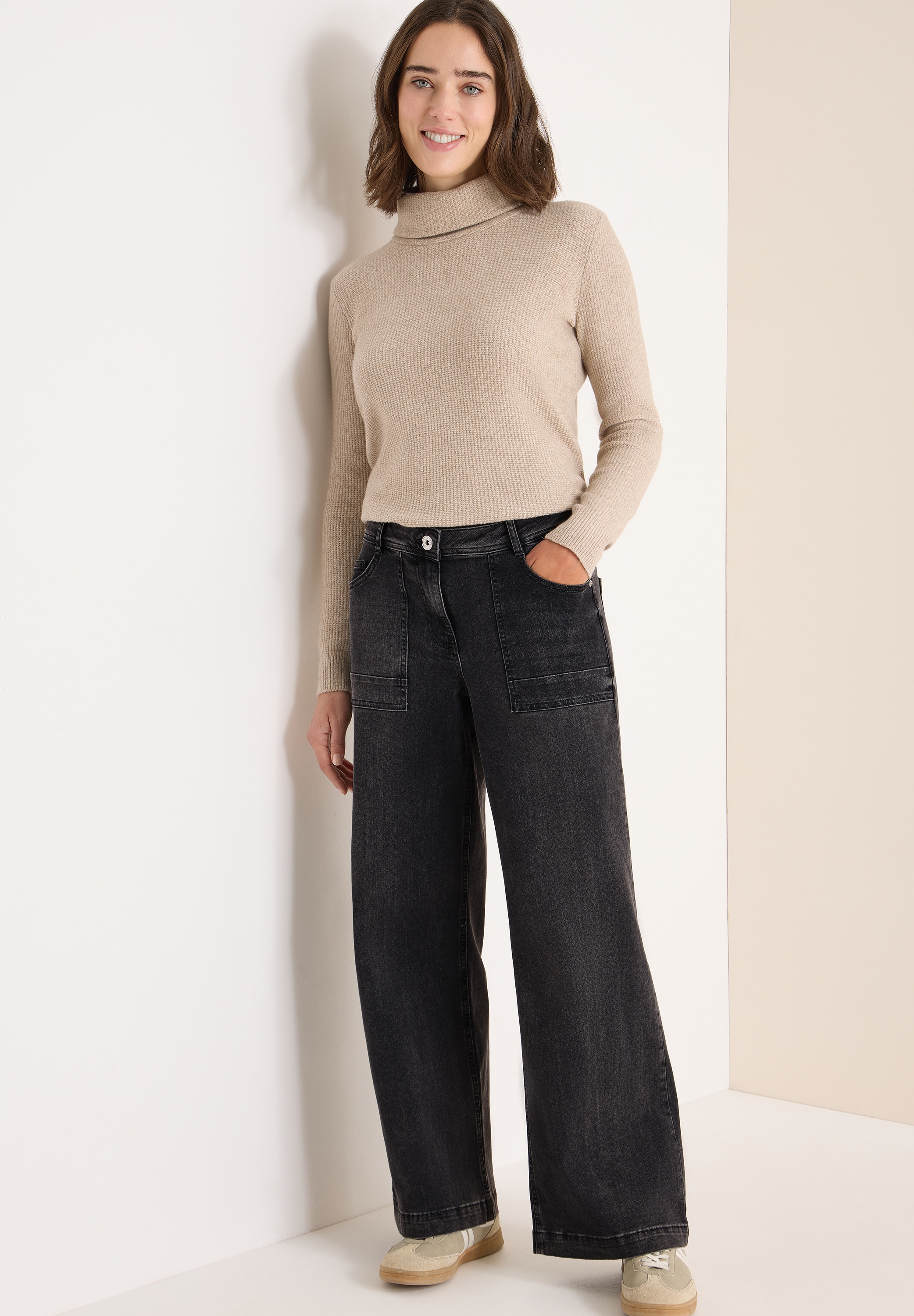 Cecil Weite Jeans im Loose Fit und 5-Pocket-Form