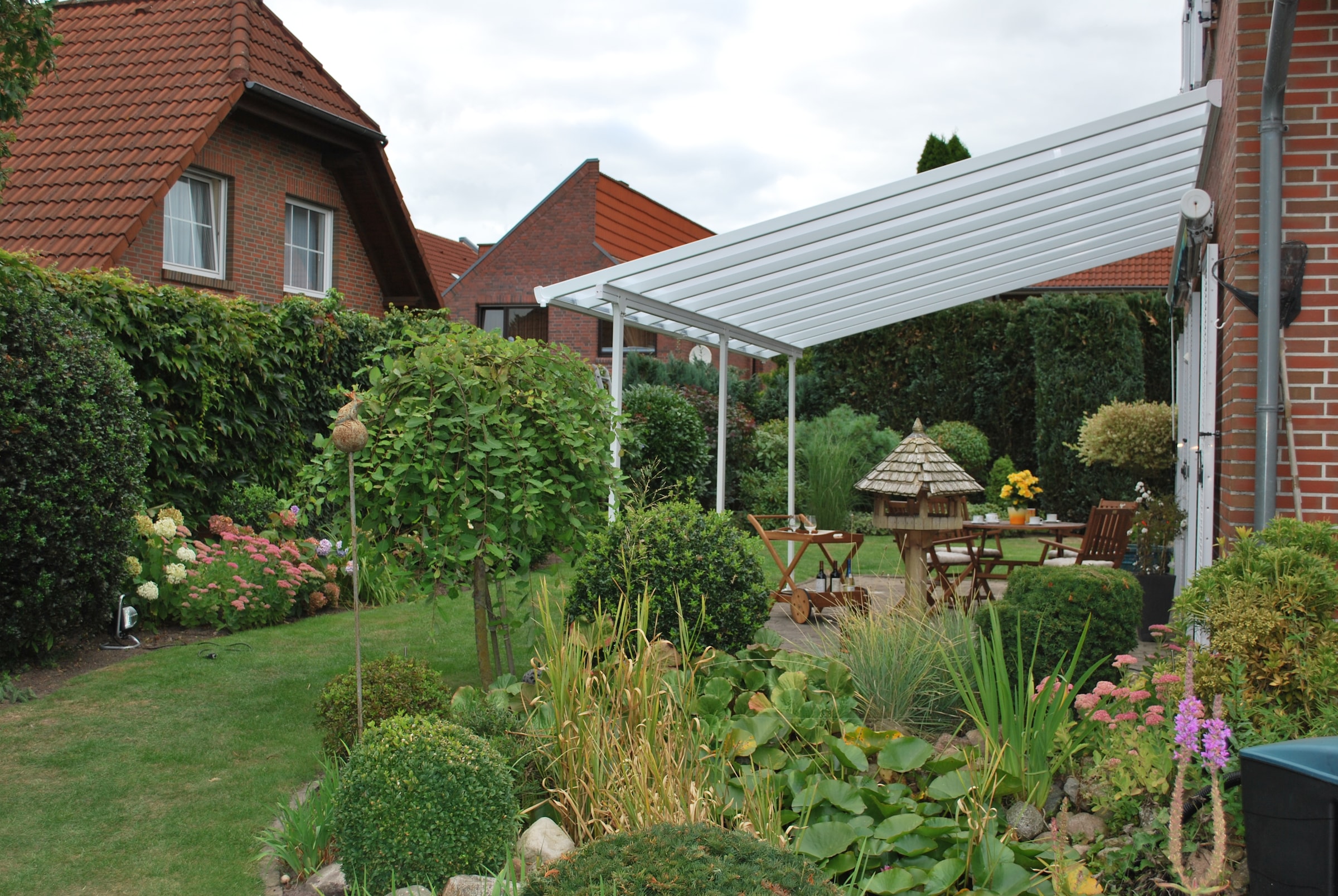 Palram - Canopia Terrassendach »Feria Alu Terrassenüberdachung«, einfache DIY Montage
