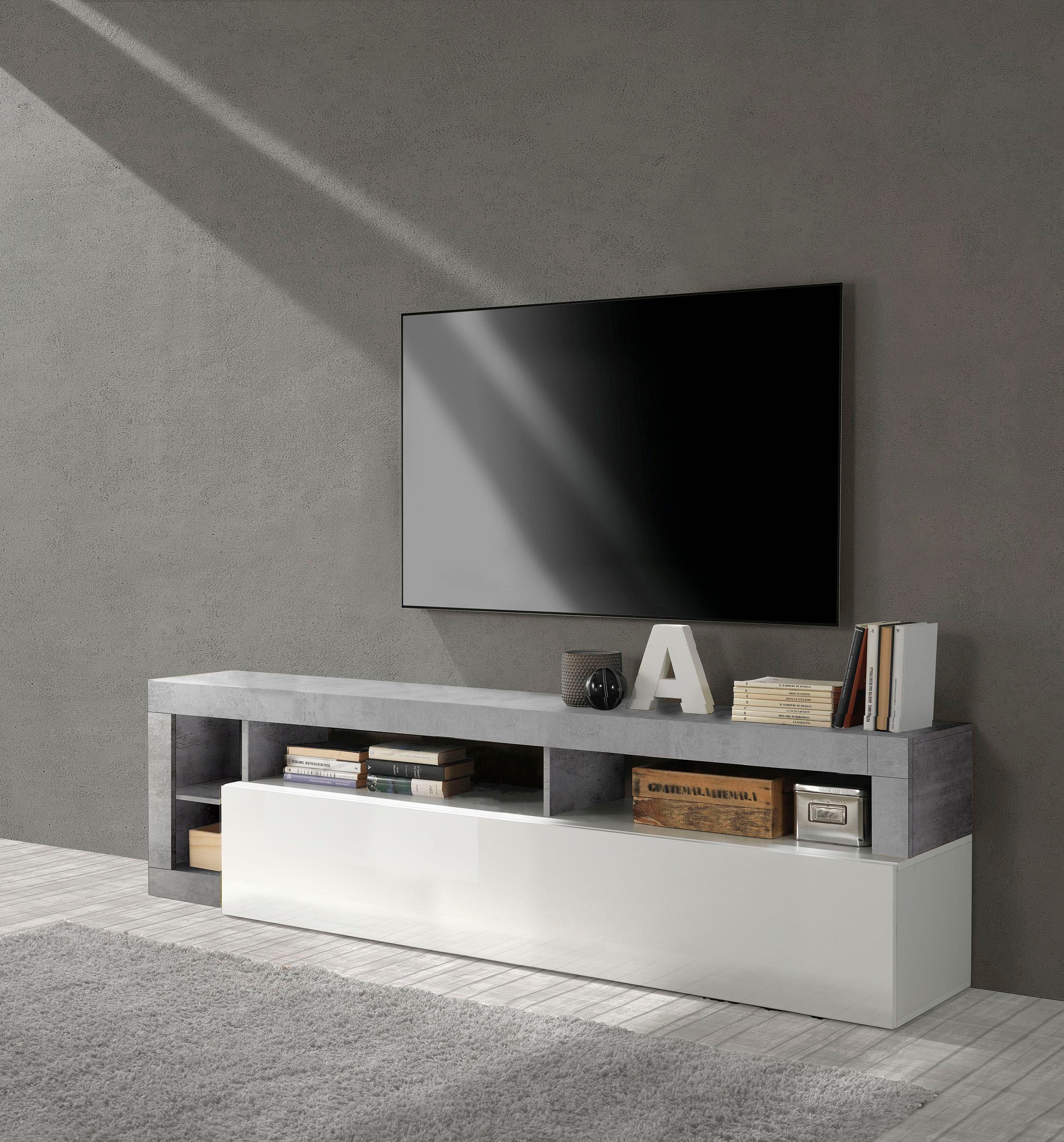 INOSIGN Lowboard »Hamburg, TV-Bank«, Breite 210 cm