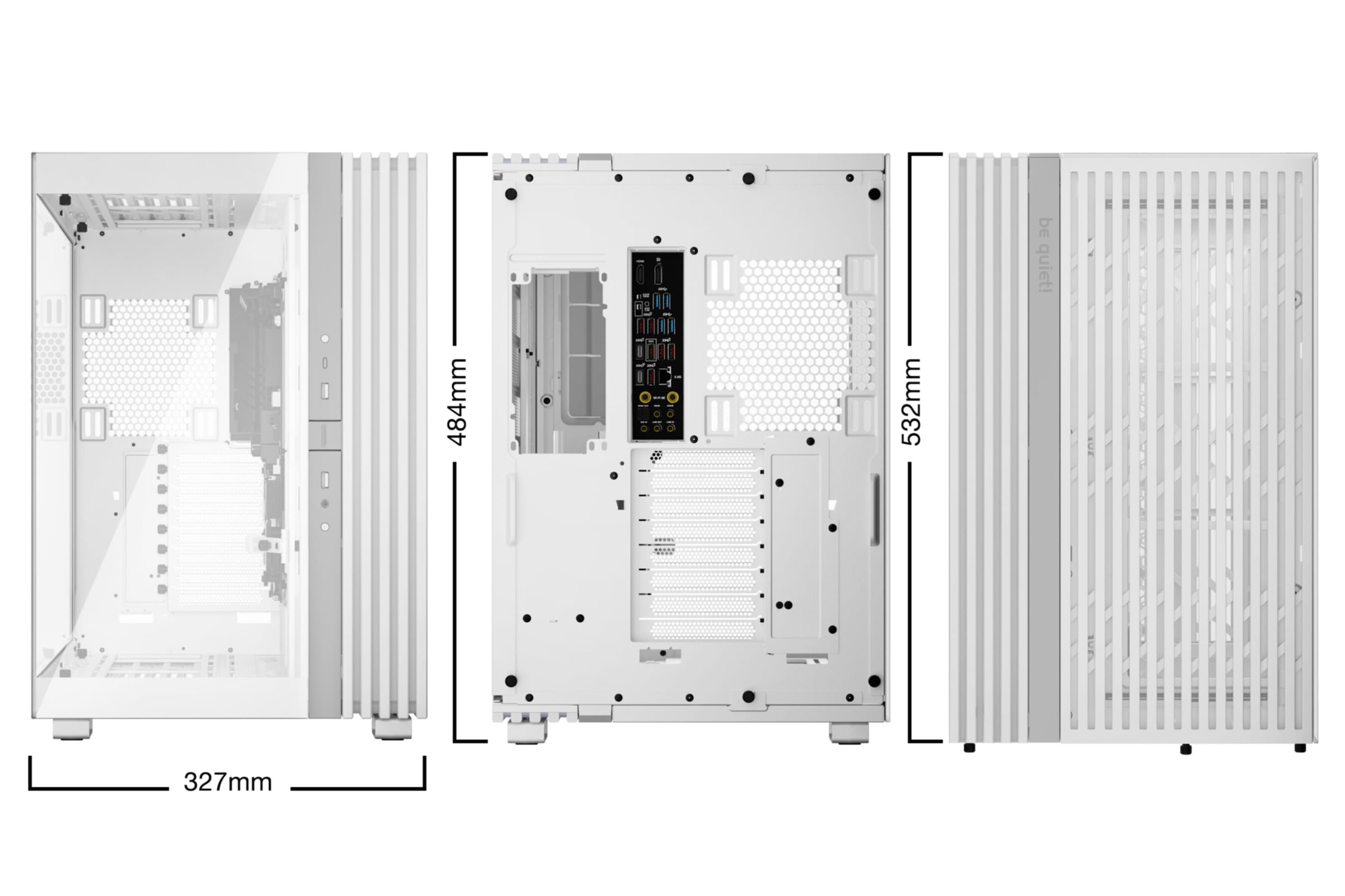 be quiet! PC-Gehäuse »LIGHT BASE 900 DX White«