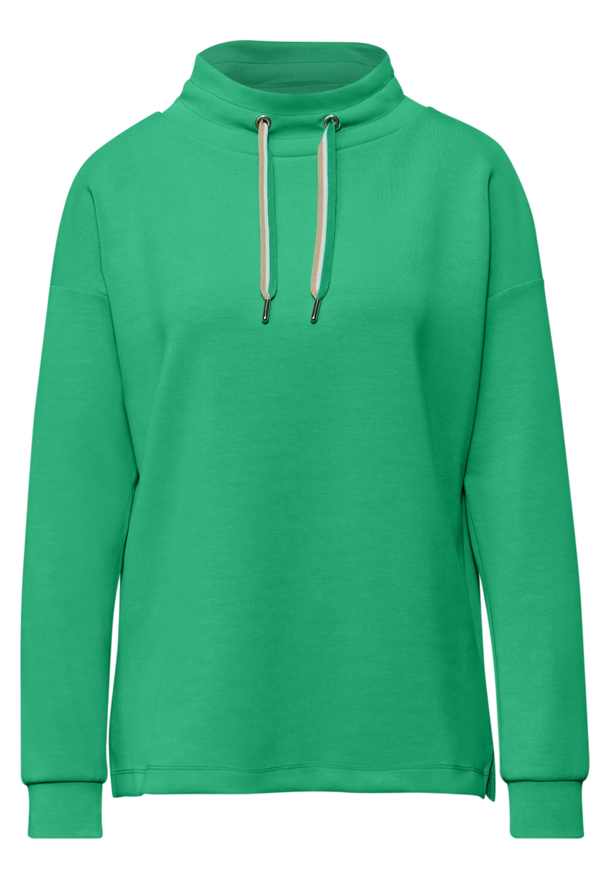 STREET ONE Sweatshirt , mit Stehkragen und Kordelzug
