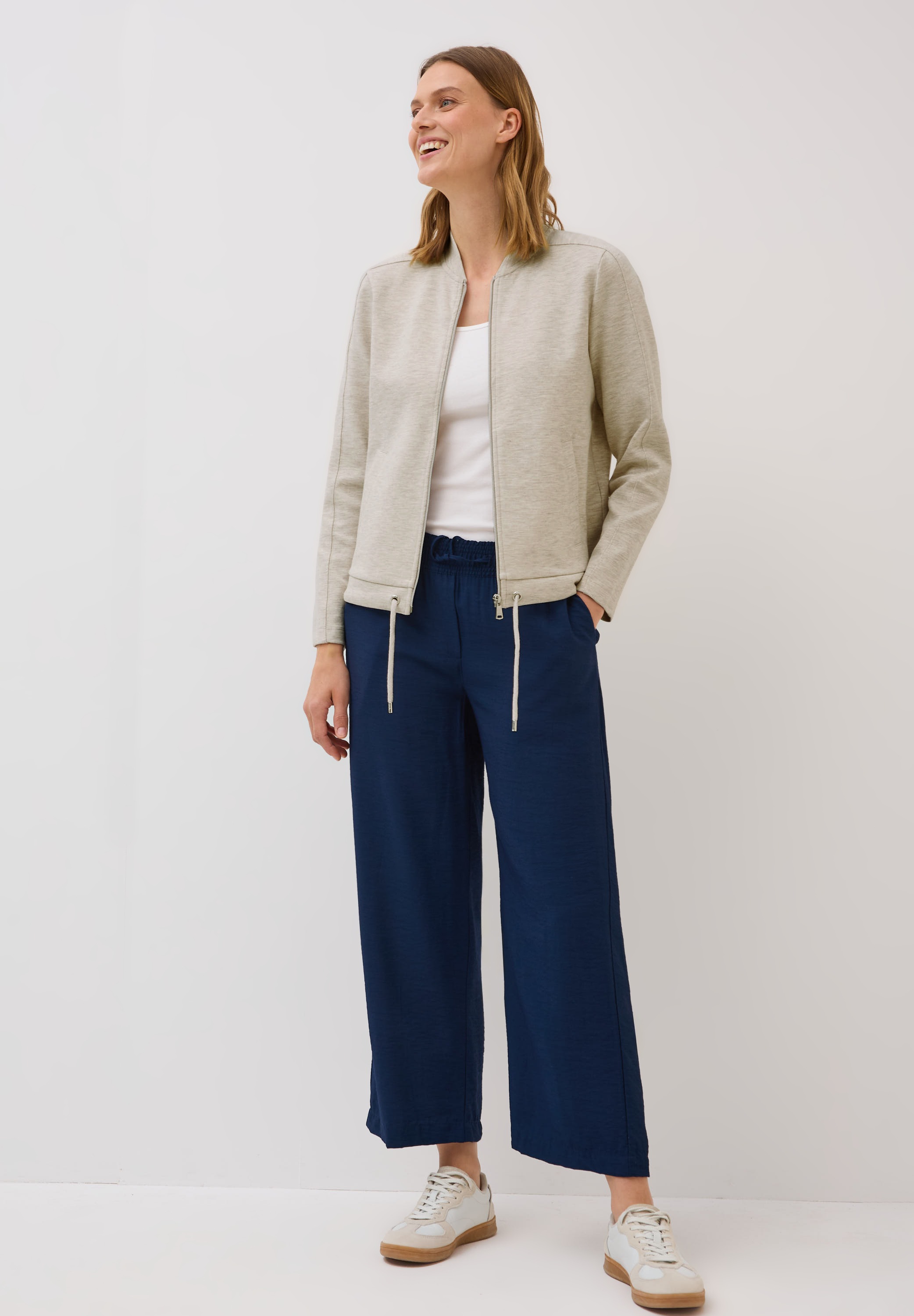 Thumbnail - Cecil Sweatjacke im soften Baumwoll-Mix