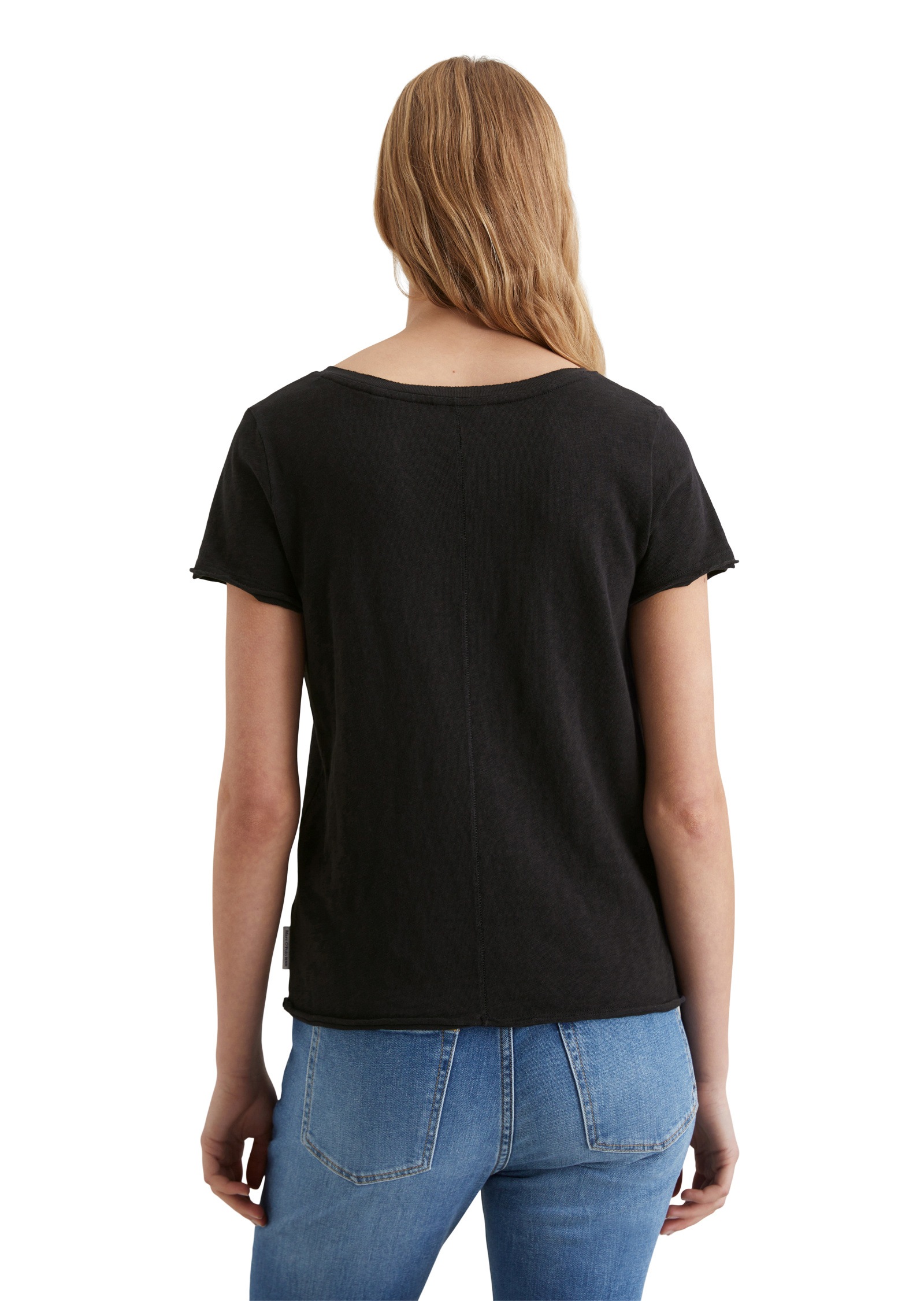 Thumbnail - Marc OPolo DENIM T-Shirt "aus Organic Cotton Slub Jersey"