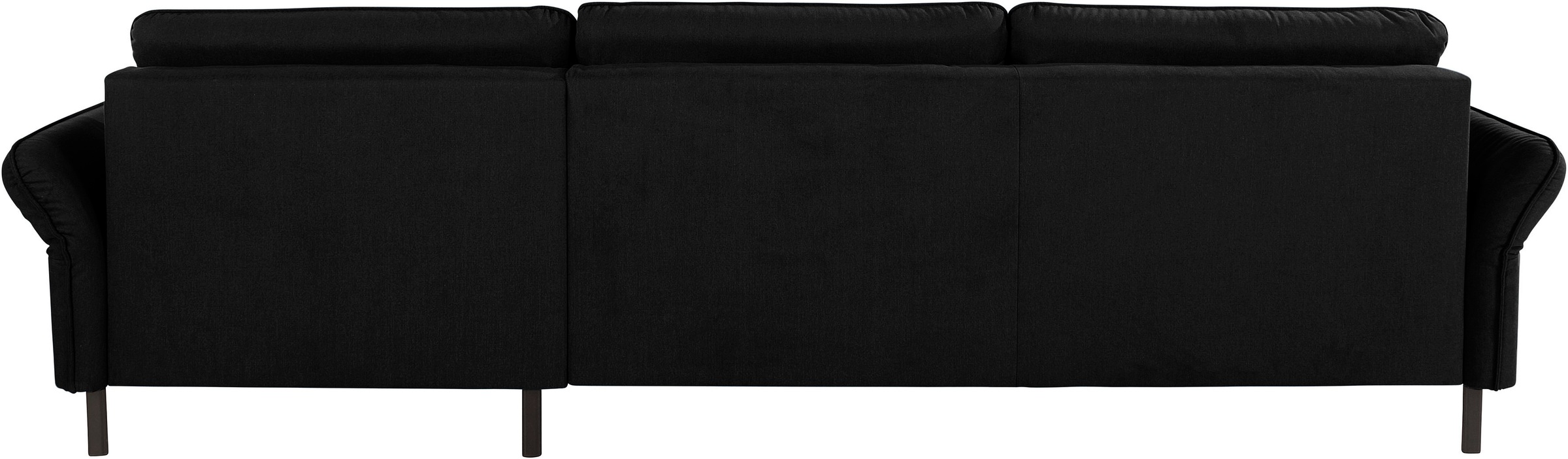 Ecksofa HOME AFFAIRE "Birkholm L-Form", schwarz, B:267cm H:83cm T:174cm, 98% Polyester 2% Polyamid, Sofas, Ecksofa, Armlehnverstellung, auch in Easy Clean Bezug - mit Wasser zu reinigen 6