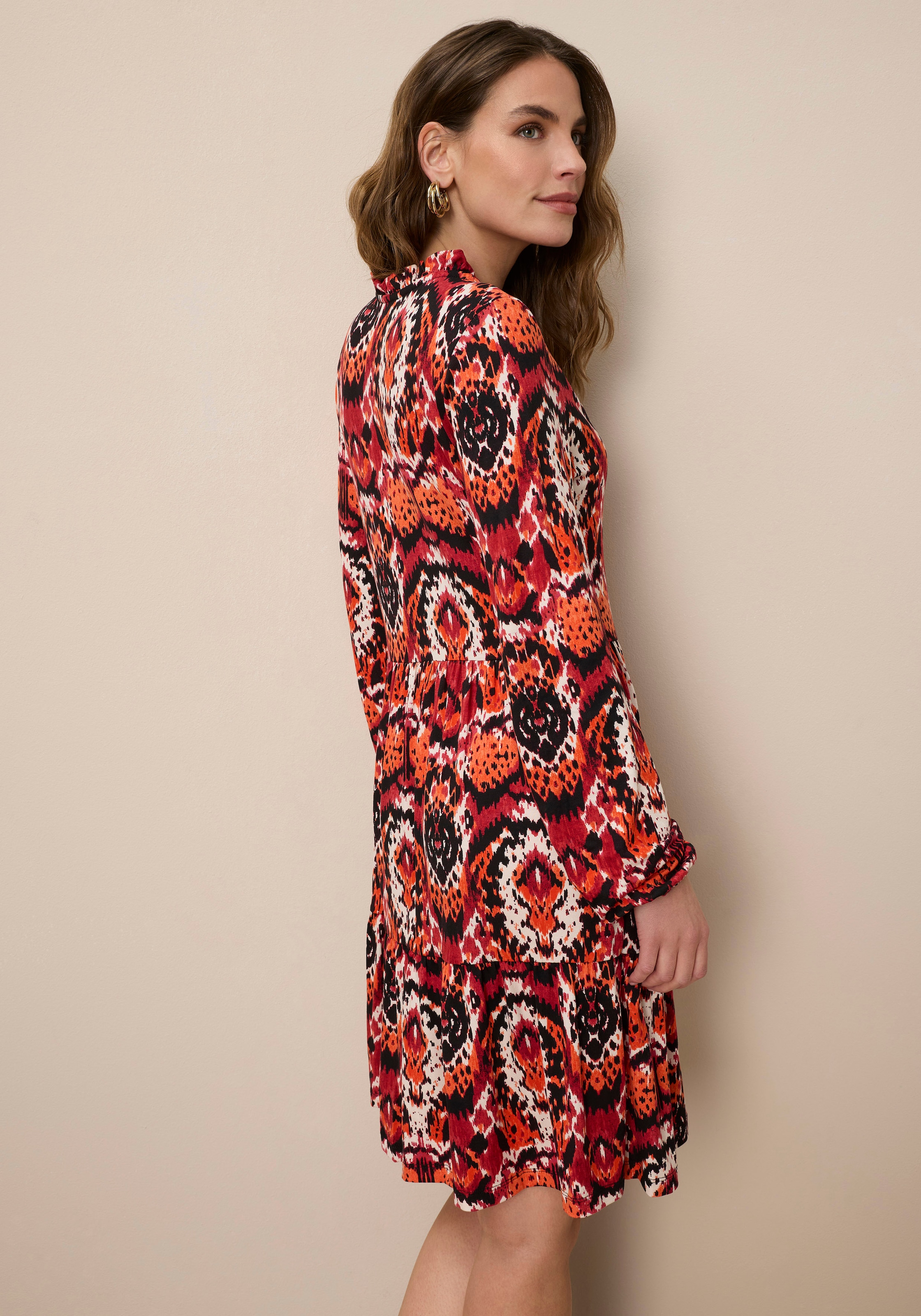 Tamaris Minikleid festliche Anlässe,  aus Jerseystoff,  Langarm