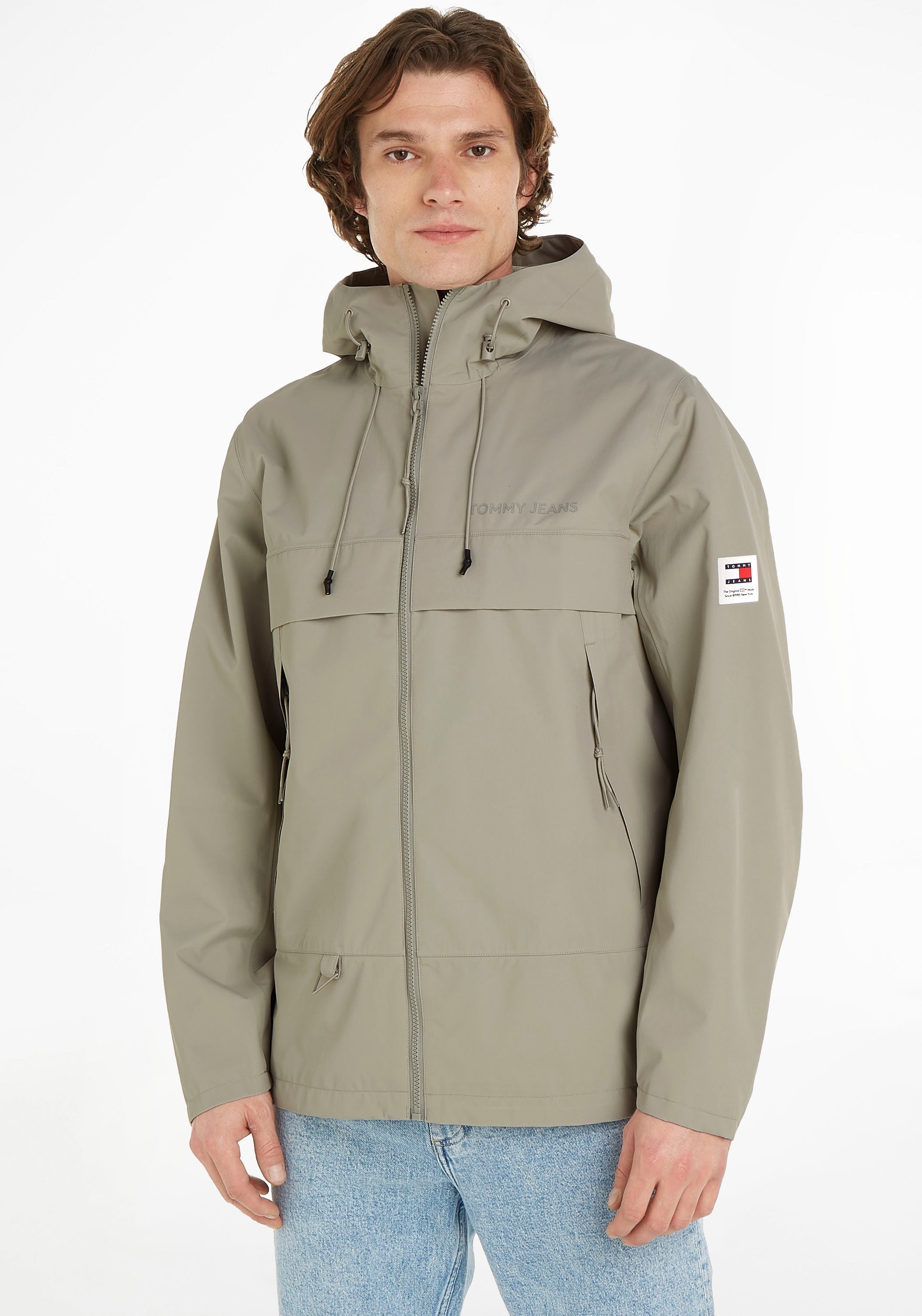 Outdoorjacke »TJM TECH OUTDOOR CHICAGO EXT«, mit Kapuze, mit Logo-Schriftzug auf der...