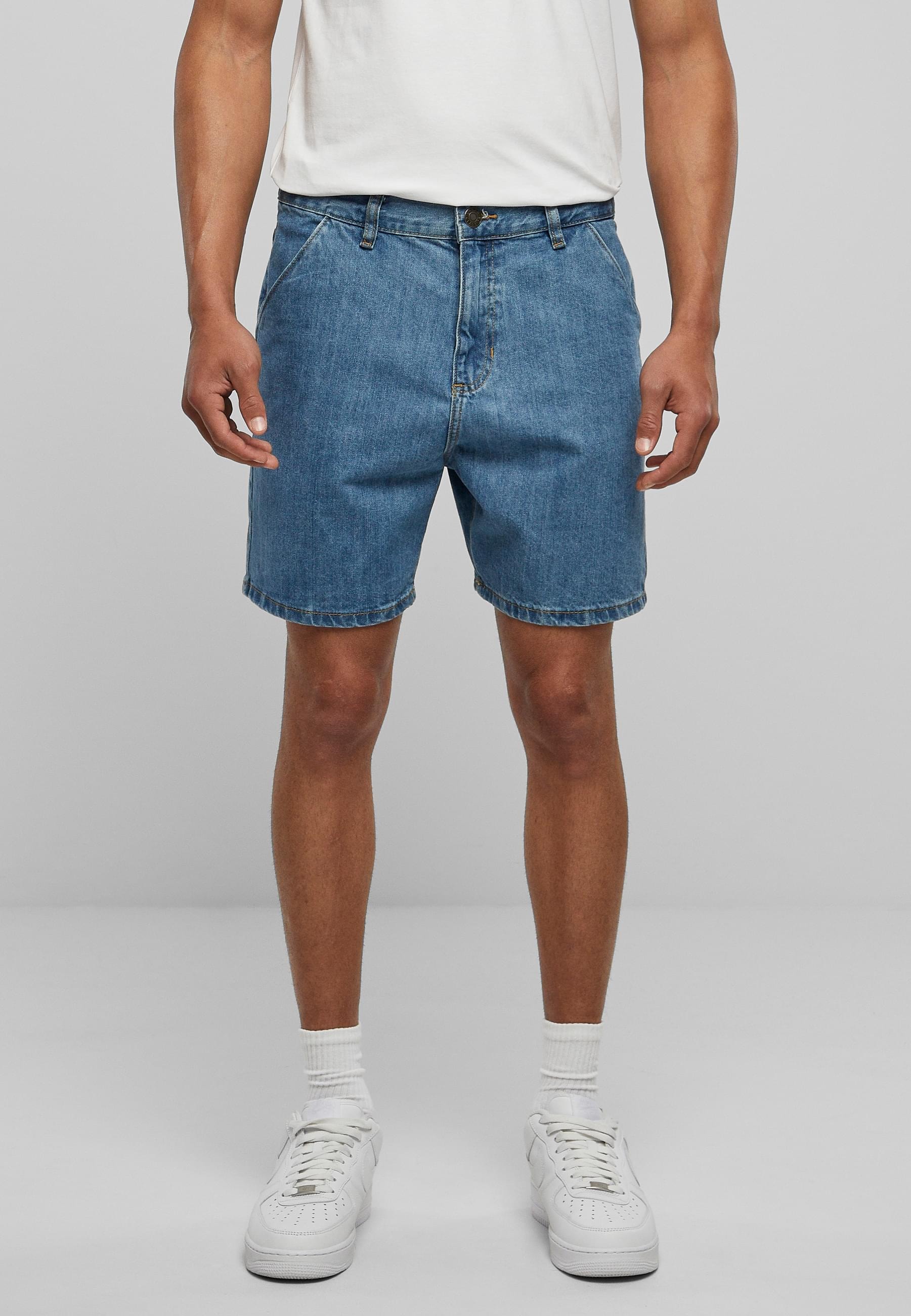URBAN CLASSICS Shorts »Urban Classics Herren Denim Bermuda Shorts«, (1 tlg.)